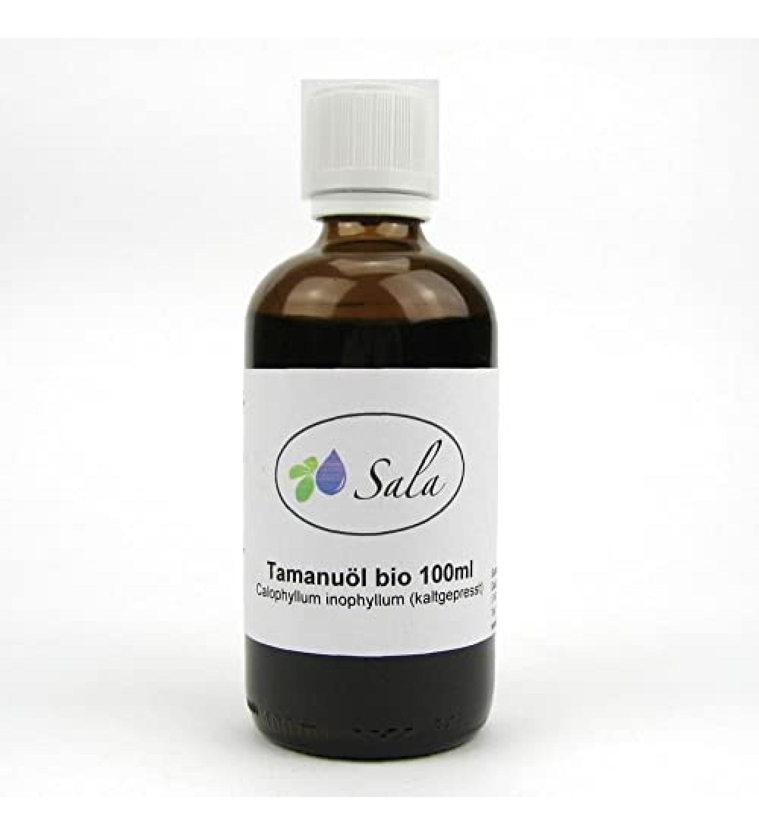 Sala Tamanu Oil cold pressed ORGANIC (100 ml glass bottle) 100 ml (1 pack)