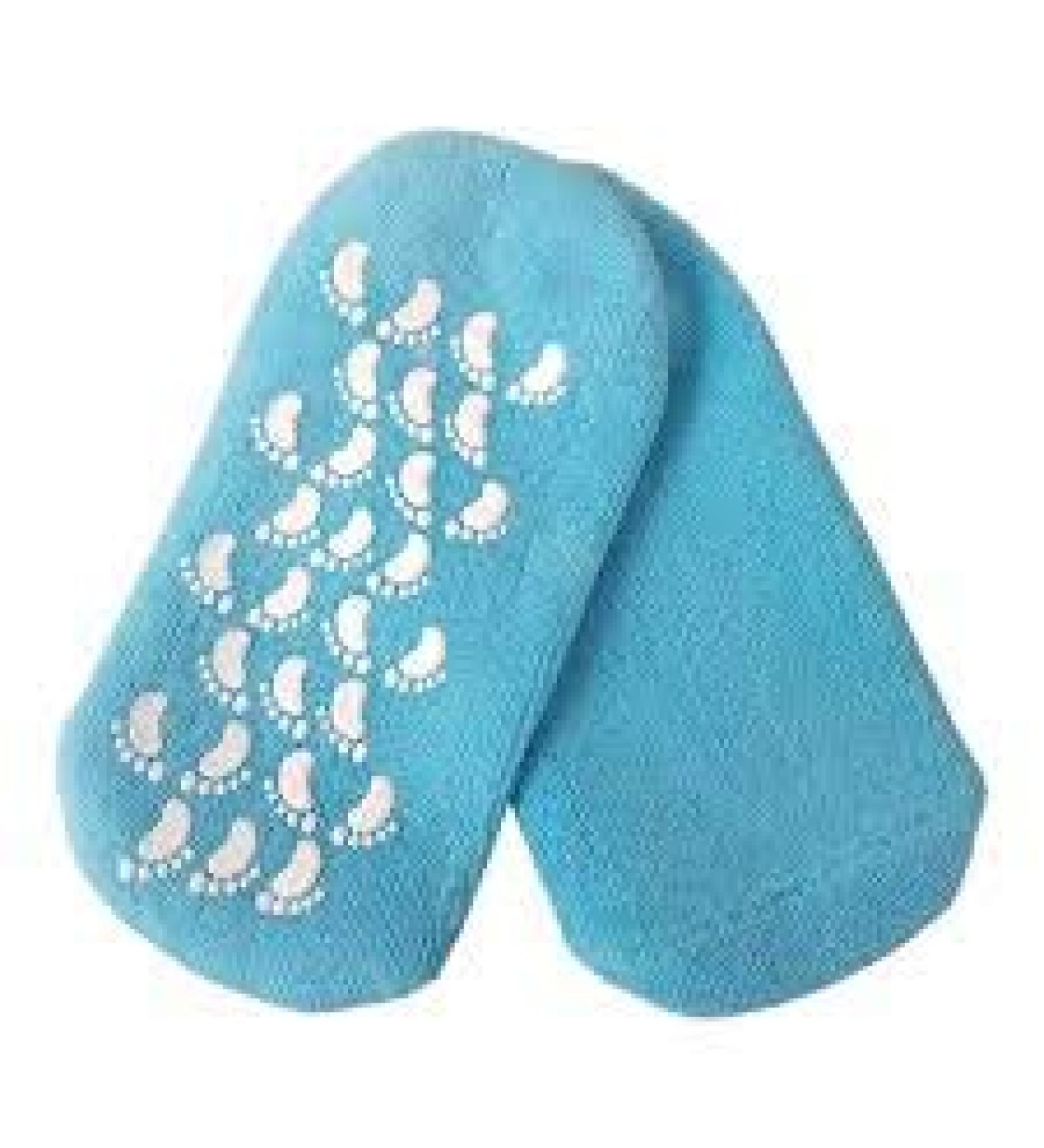 Pro11 Wellbeing Moisturising Socks for Dry Cracked Feet - Blue - Buy Online on GoSupps.com