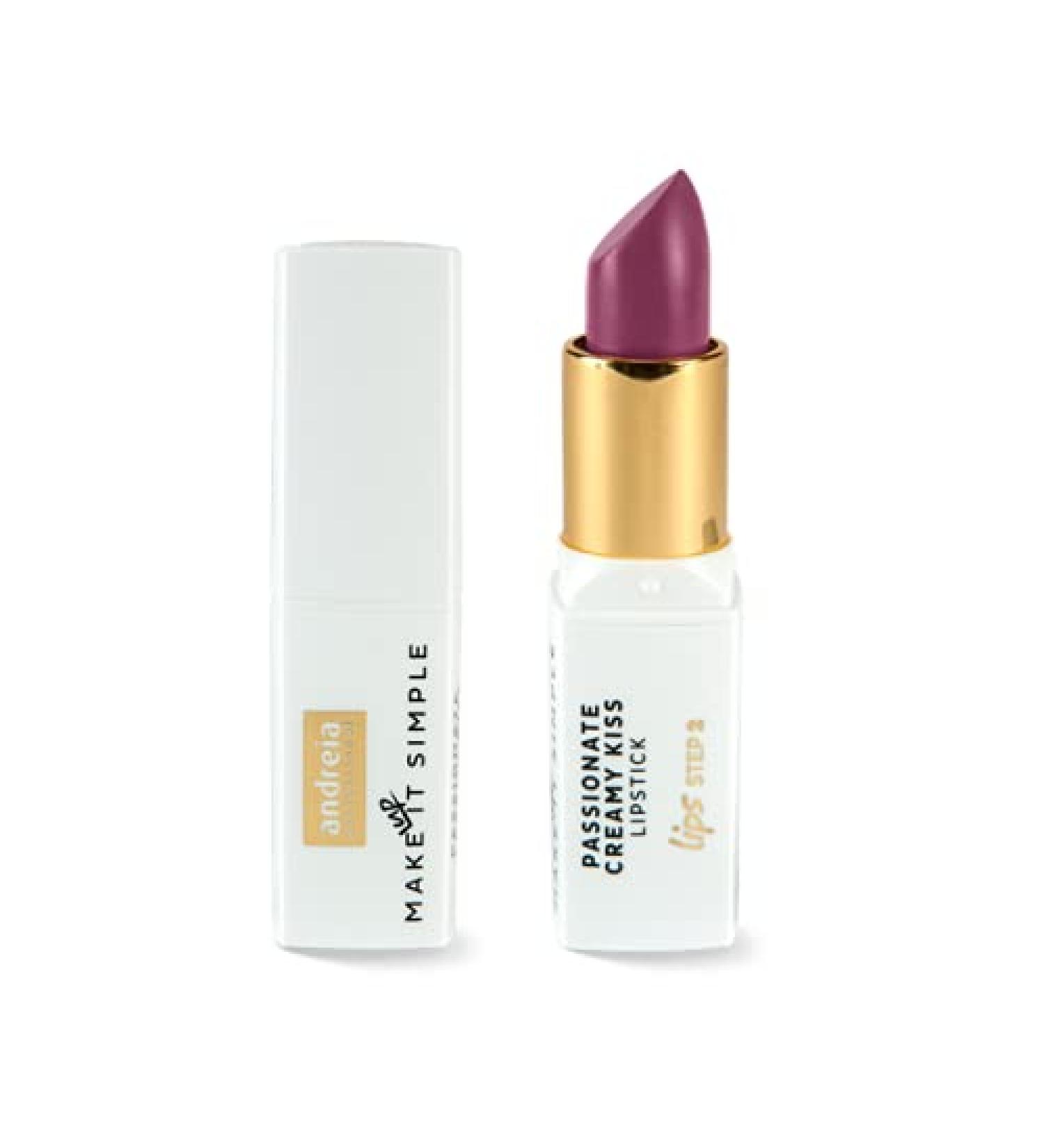  Andreia Andreia Professional Make Up - Lips - PASSIONATE CREAMY KISS Lipstick - 07 Plum - Buy Online on GoSupps.com