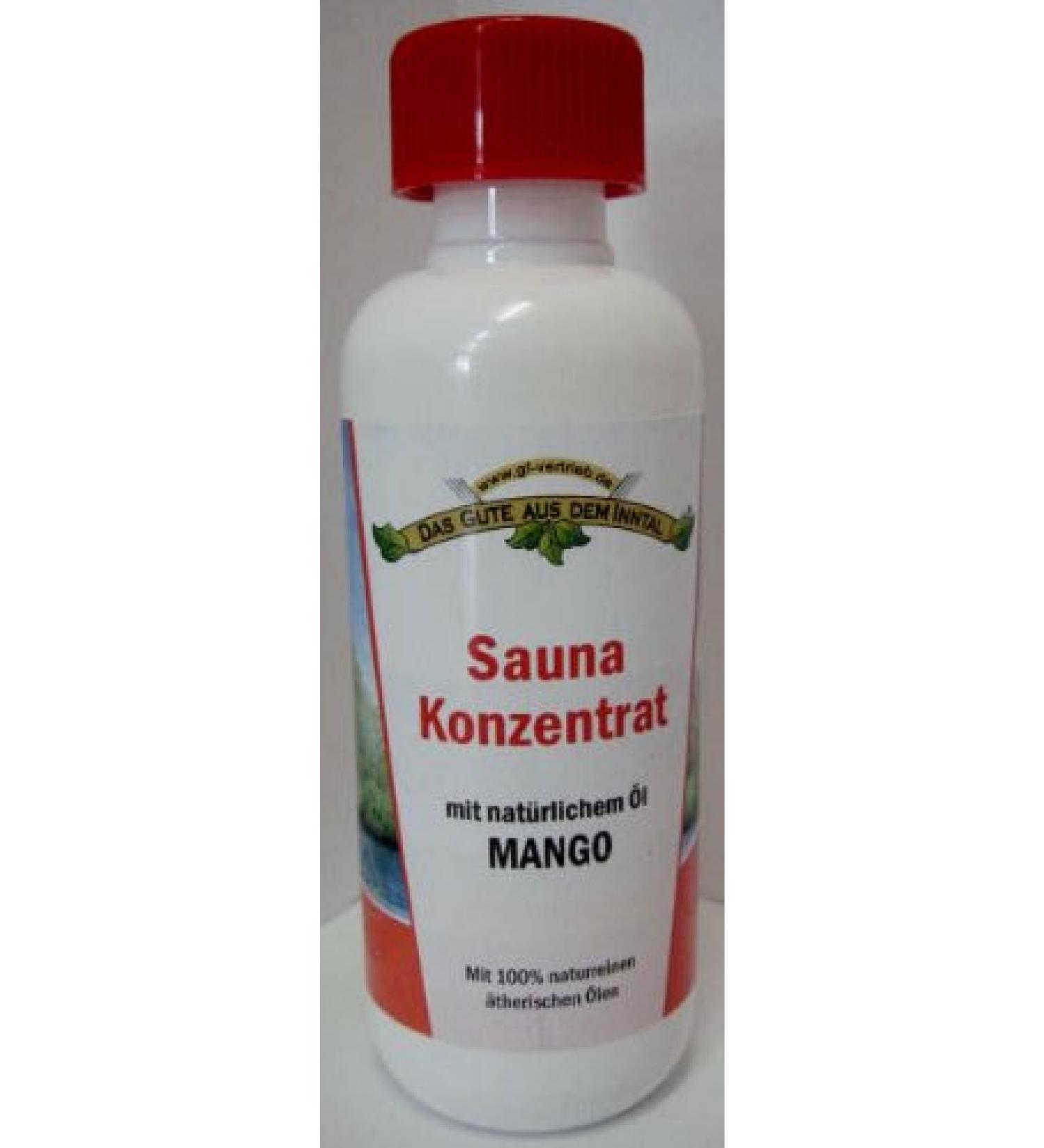 Sauna concentrate mango 250 ml