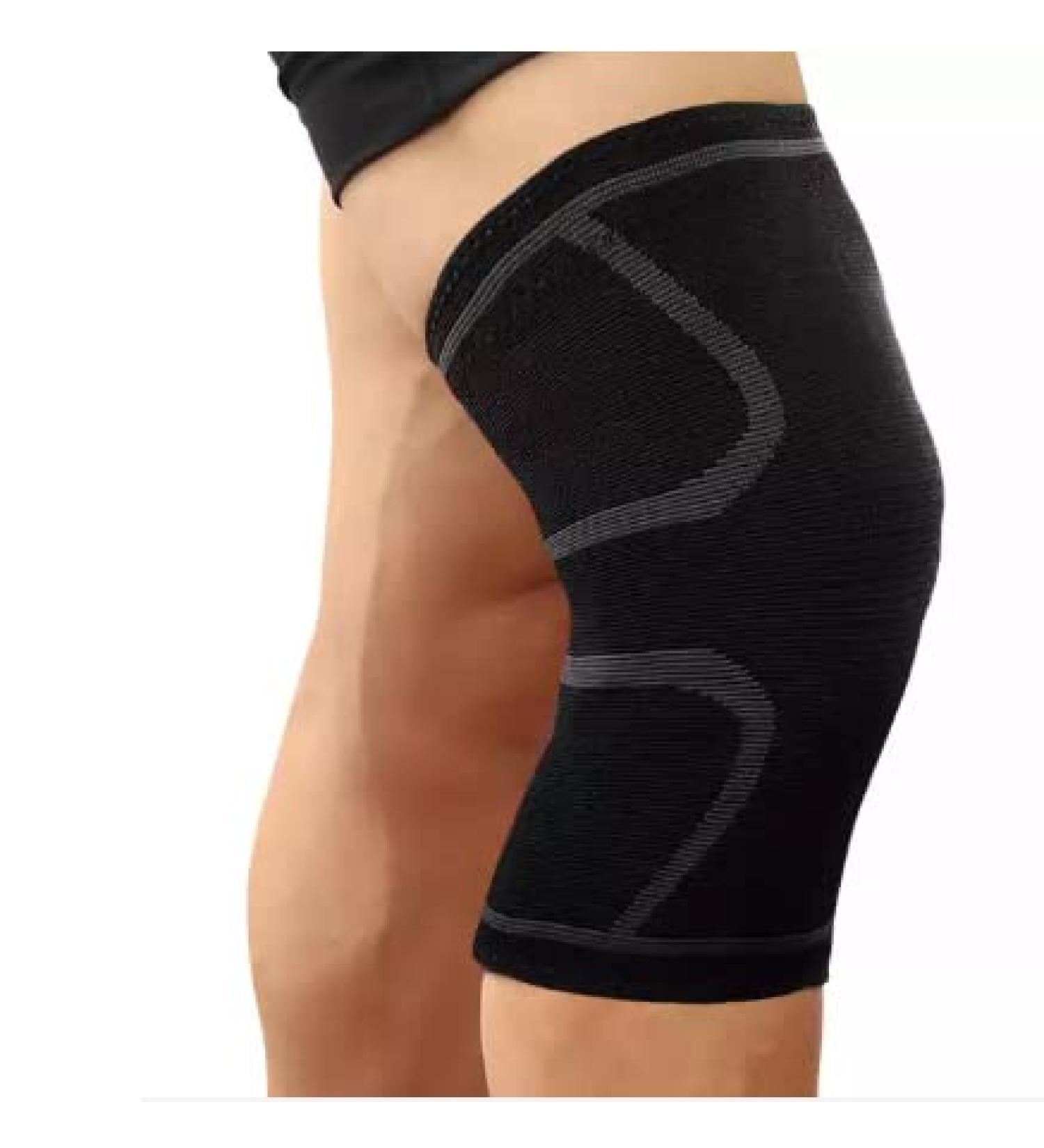 Unisex Professional Compression Knee Brace for Pain Relief & Support - Ideal for Fitness Running Cycling & Lifting - Buy Online on GoSupps.com