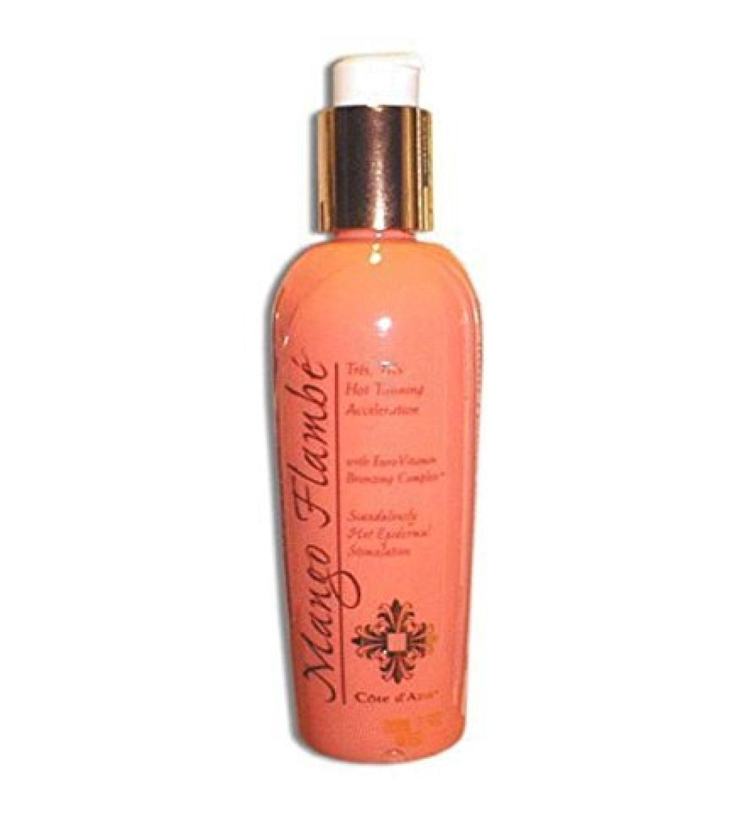 John Abate Mango Flambe Tres Tres Hot Tanning Accelerator 8 Oz.