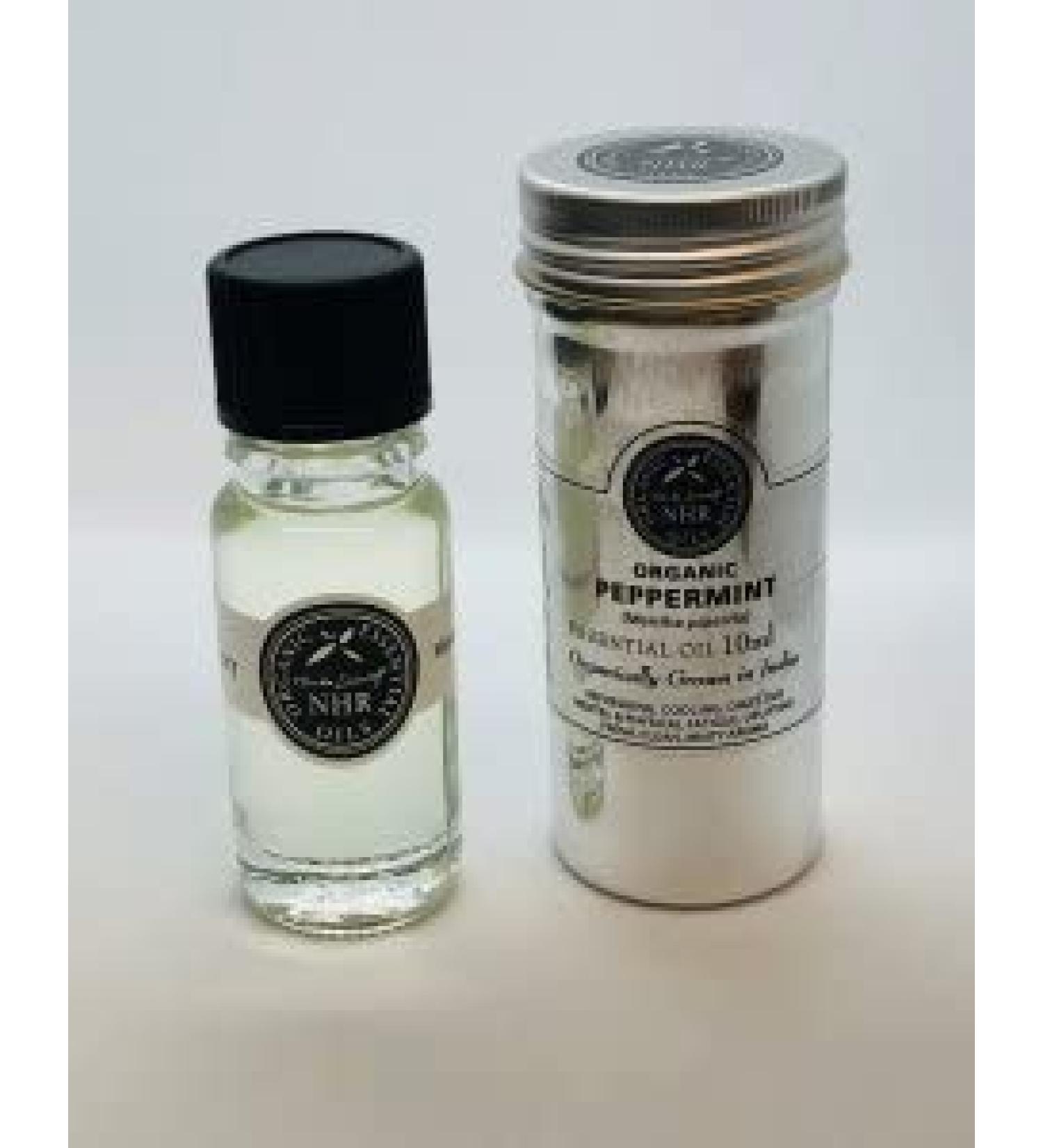 Organic Peppermint Essential Oil (Mentha piperita) (250ml) by NHR Organic Oils