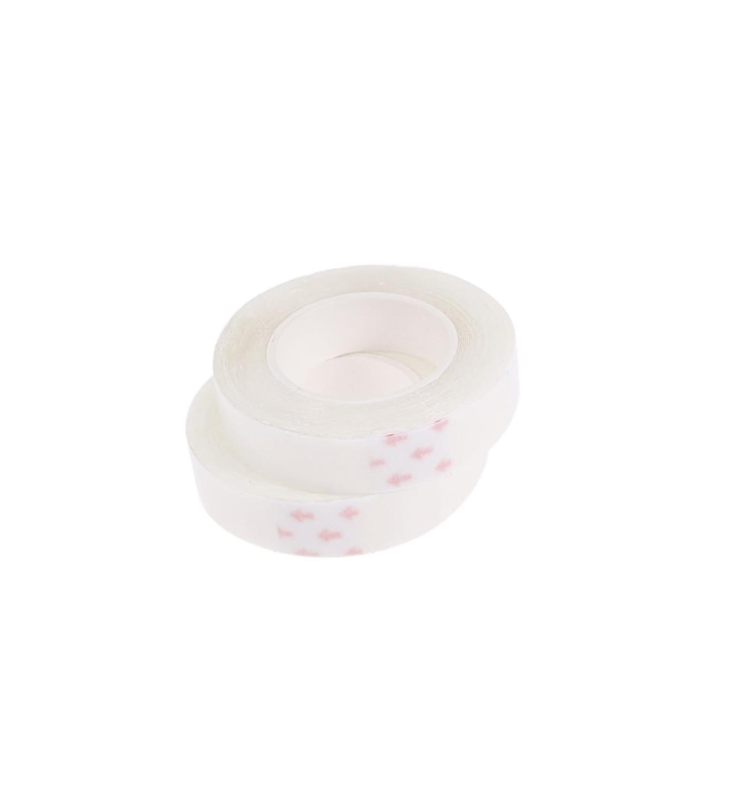 NOLITOY Double-Sided Hair Extension Tape - 2 Rolls Seamless Toupee Tape for Women | Front Lace Hair Accessory - White Size 1 - Buy Online on GoSupps.com