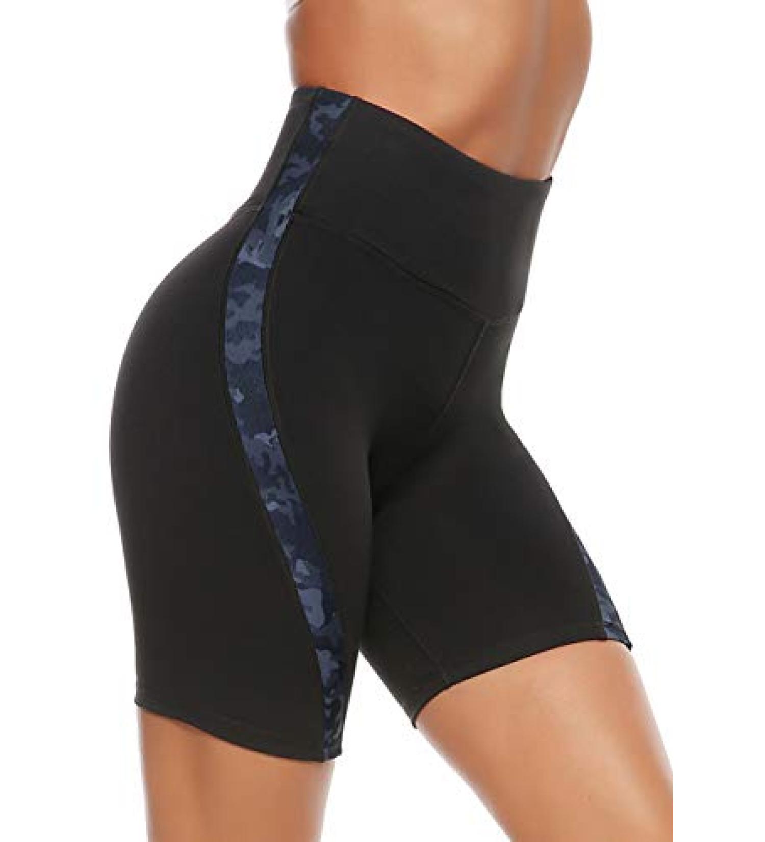 Persit Women's Workout Leggings with Pockets - High Waisted Tummy Control Yoga Pants in Blackcamo (Large) - Buy Online on GoSupps.com