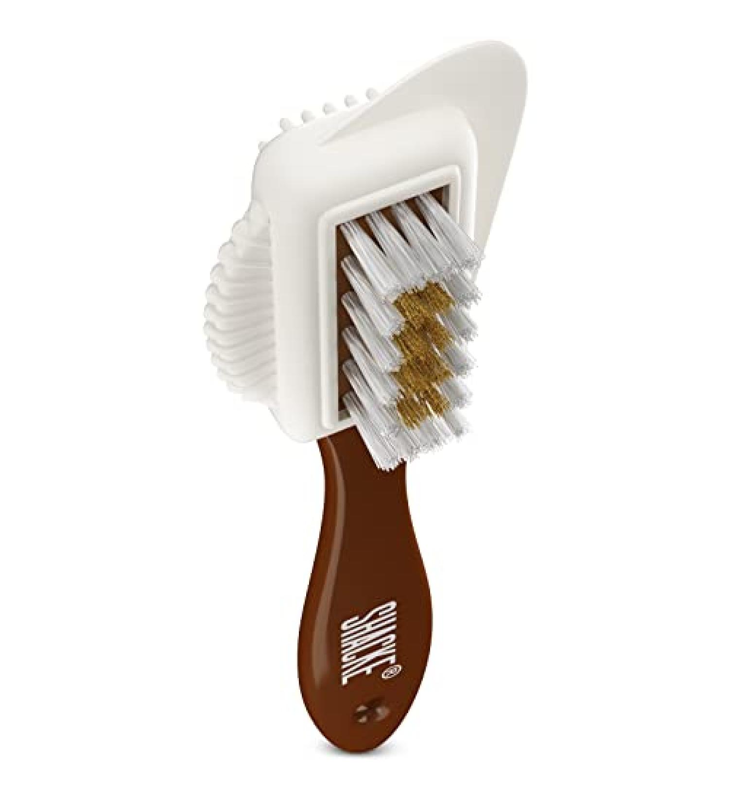 Shacke Suede & Nubuck Leather Brush Cleaner - Premium 4-Way Cleaning Tool - Buy Online on GoSupps.com