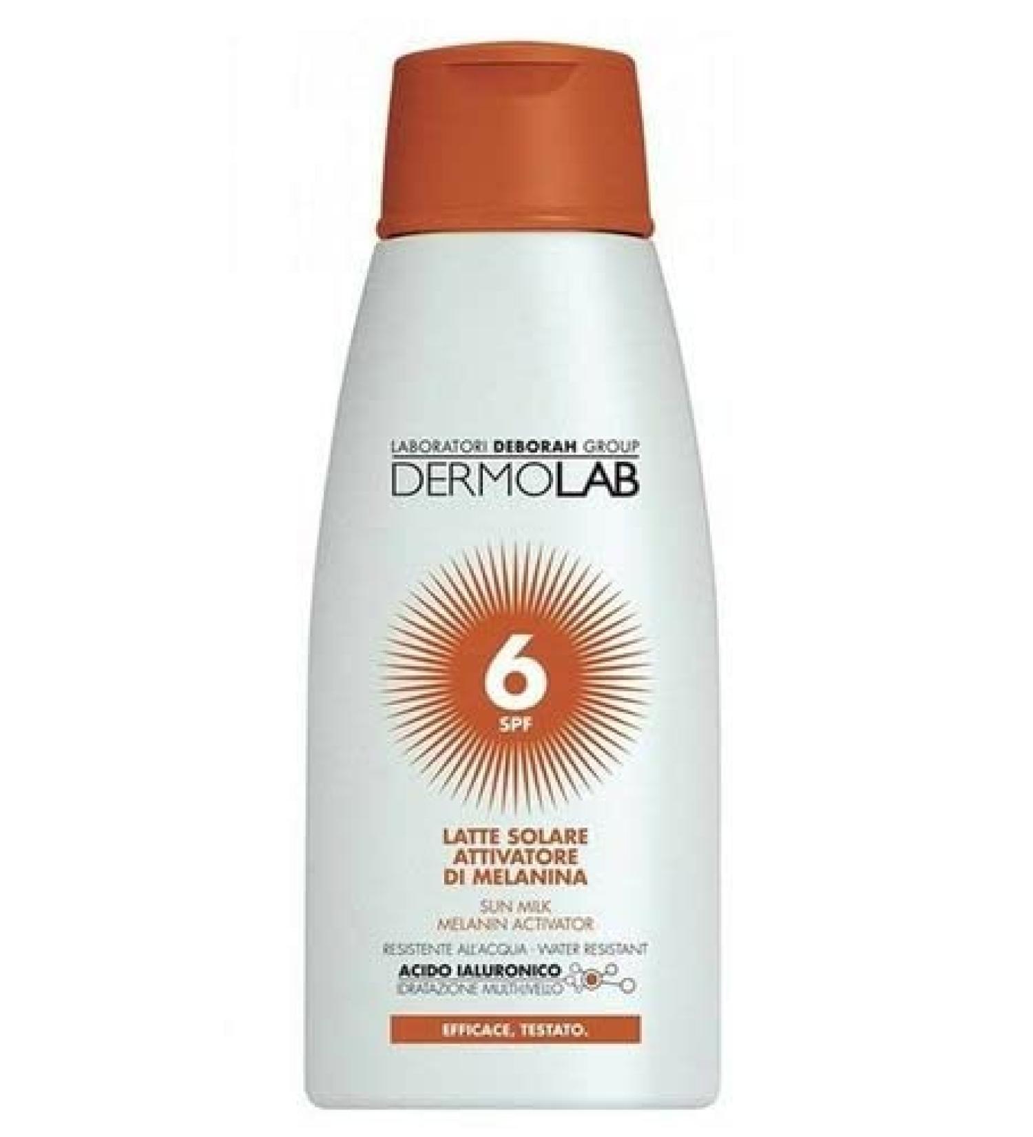 DERMOLAB SOLAR LATTE SPF6 ACTIVATOR MELANIN 200 ML