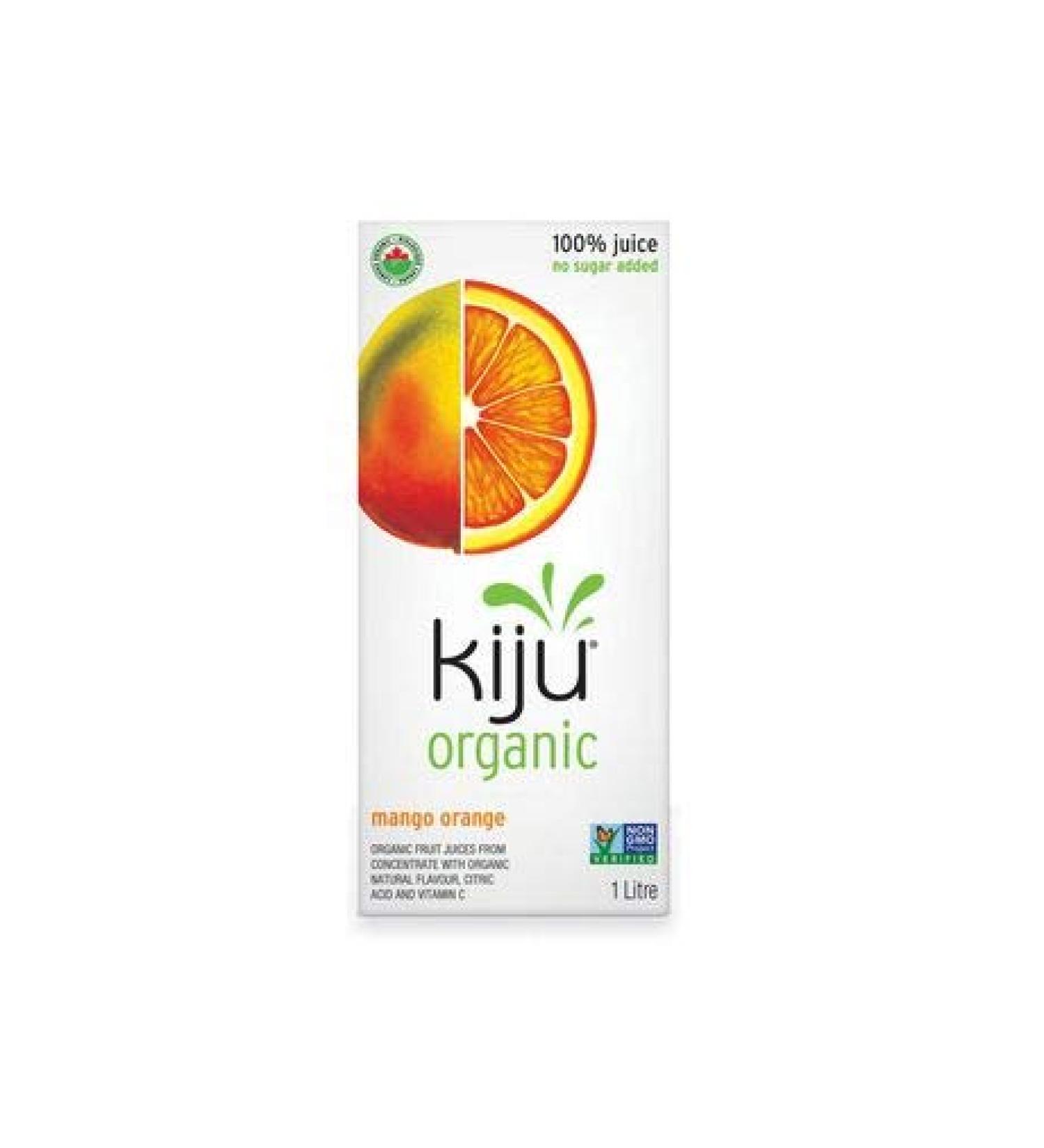 Kiju Organic Juice 1L - Mango Orange (12x1L)