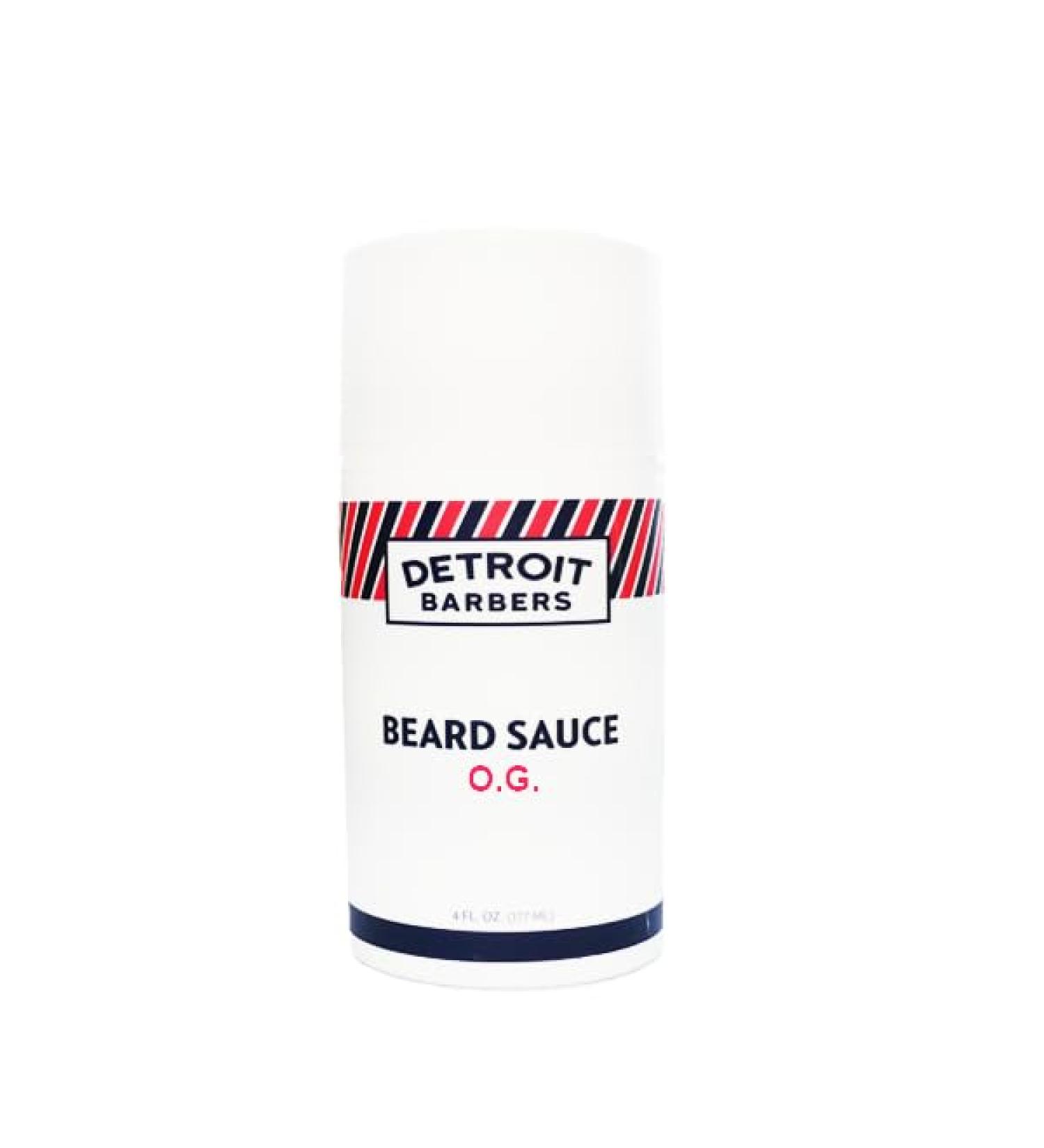 Beard Sauce Leave-In Beard Conditioner - Deep Conditioning for Soft Smoother Touchable Beards - Unlock the Secret to a Healthy Stylish Mane - O.G. - 4 fl. oz.