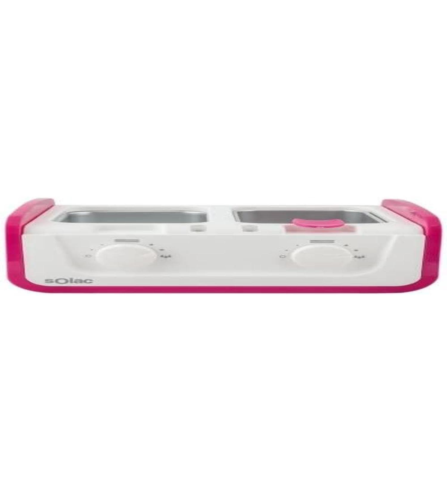 Solac DC7502 Double Wall Wax Heater - Professional Hair Removal for Body & Face | Fast International Shipping - Buy Online on GoSupps.com