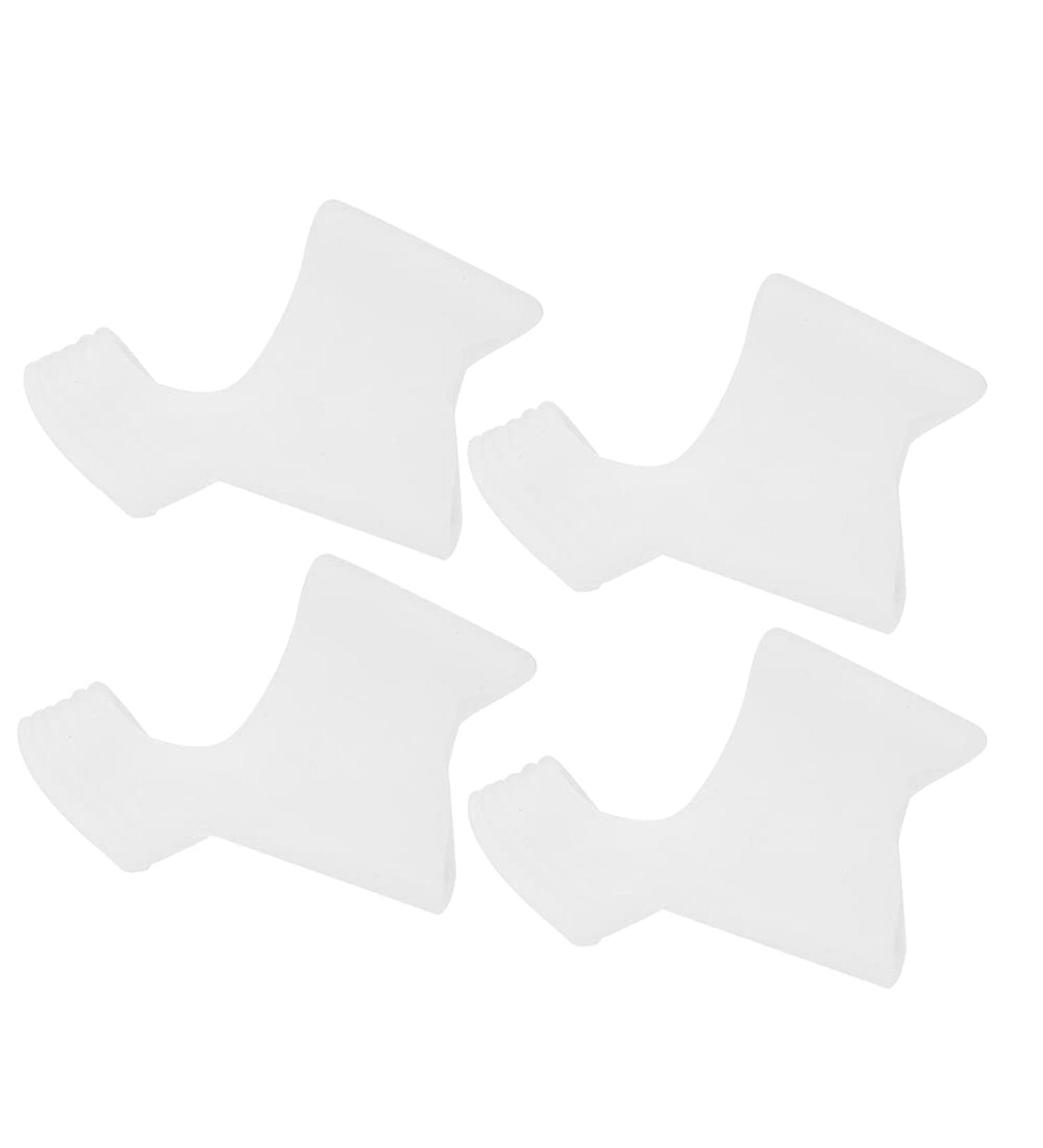 Ymiko Hallux Valgus Corrector 2 Pairs - Elastic Breathable Toe Separator Tool - M White - Buy Online on GoSupps.com