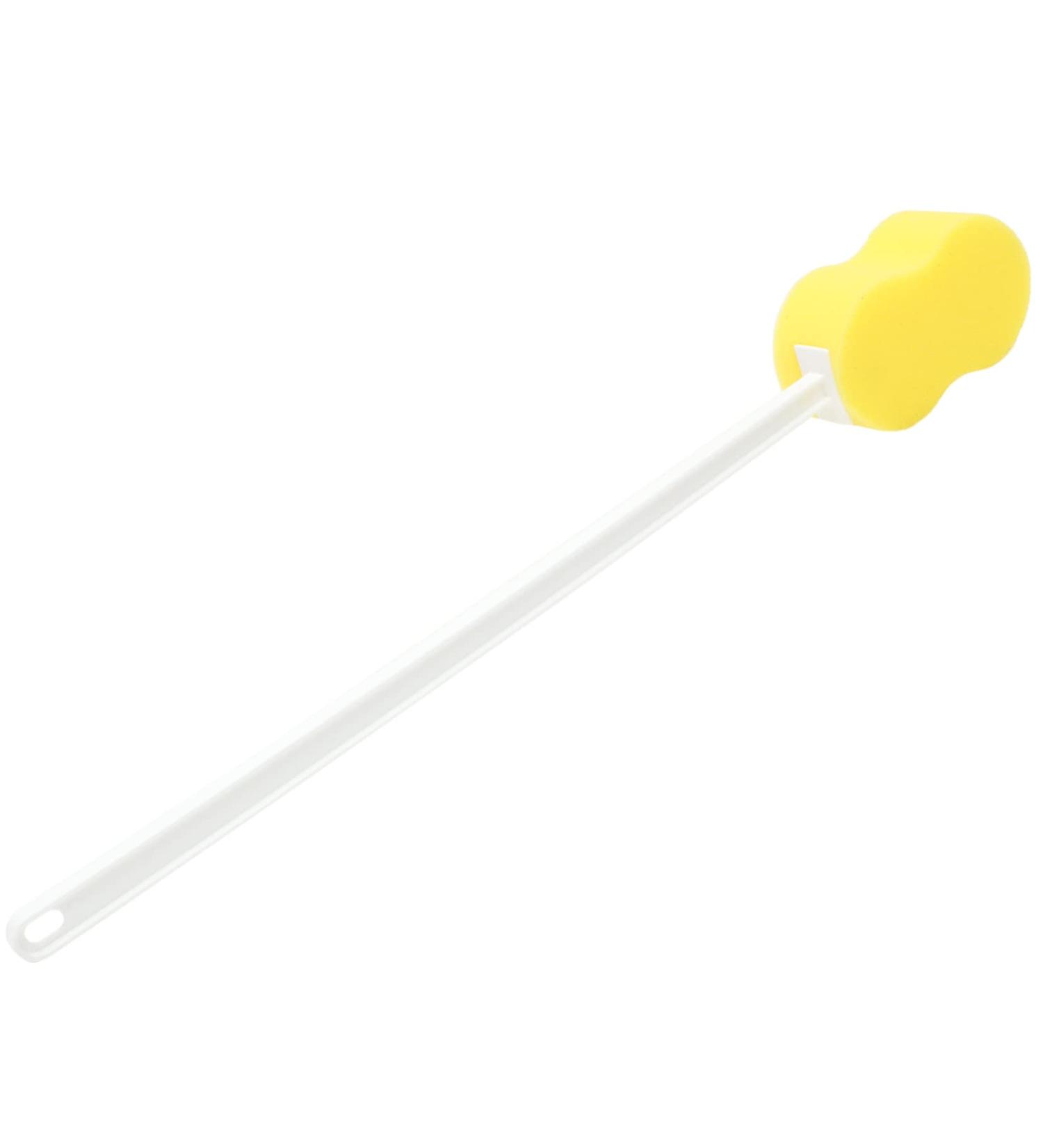 Gogogmee Long Handle Bath Sponge Bath Scrubber Shower Scrubbing Brush Back Cleaning Brush for Shower Bath Brush with Long Handle Shower Sponge with Handle Body Wash Body Cleansers Pp - Buy Online on GoSupps.com