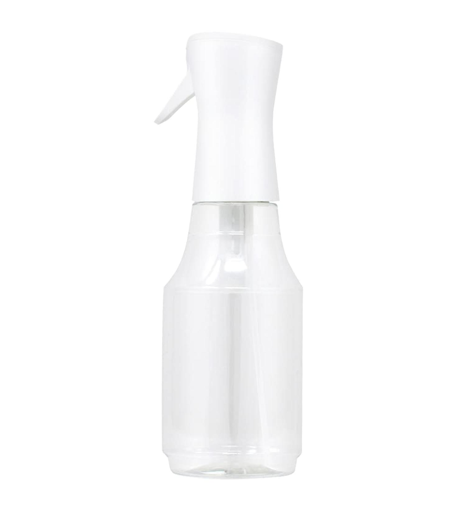 White Top Clear Bottle 24oz