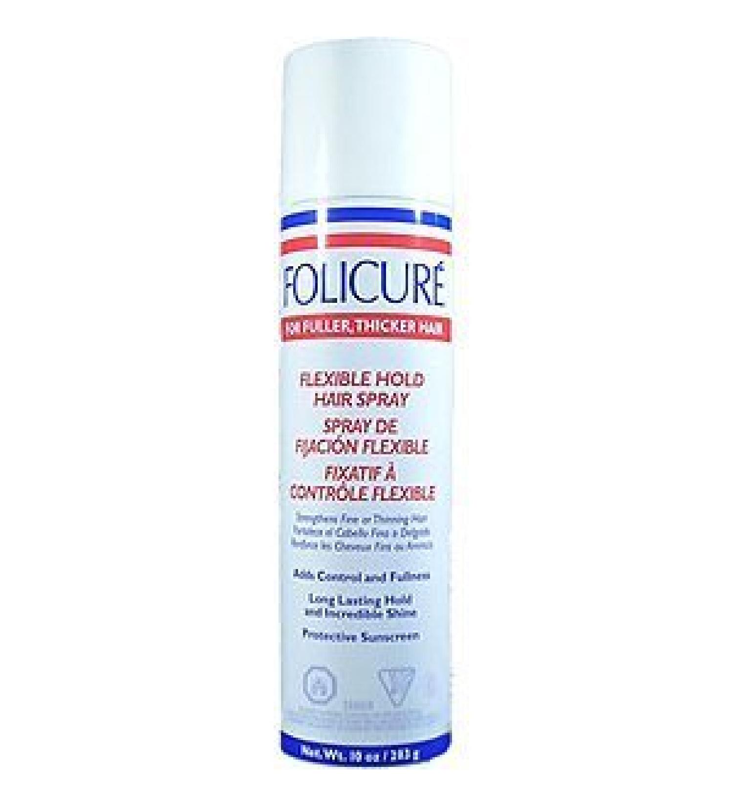 Folicure Flex Hold Aerosol Hairspray 10 Ounce