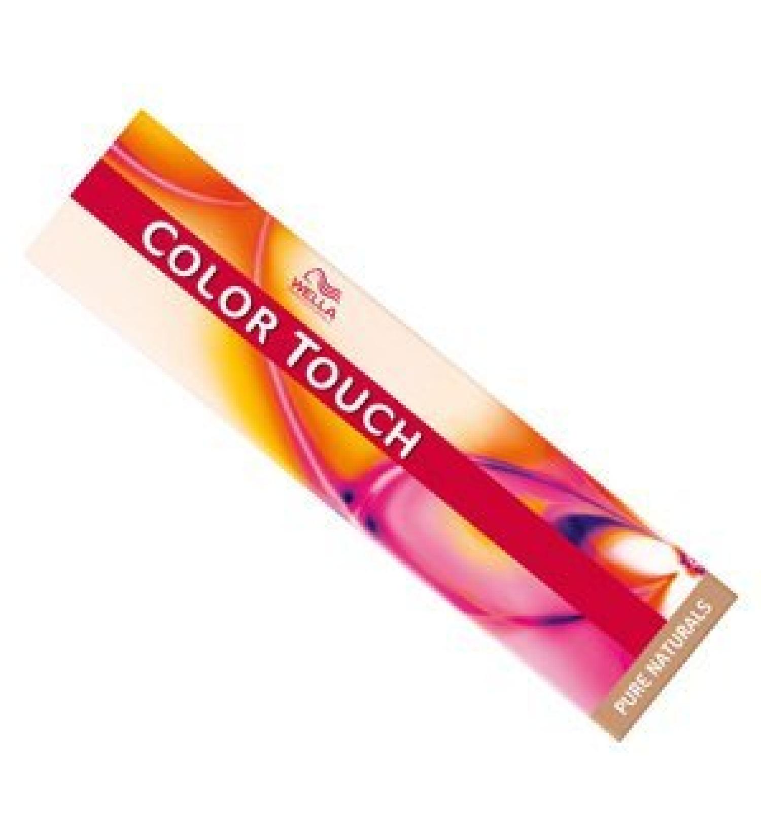 Wella Color Touch Pure Naturals 4/0 - Medium Brown Semi-Permanent Hair Colour / Tint 60ml Tubes Medium Brown 60 ml (Pack of 1)