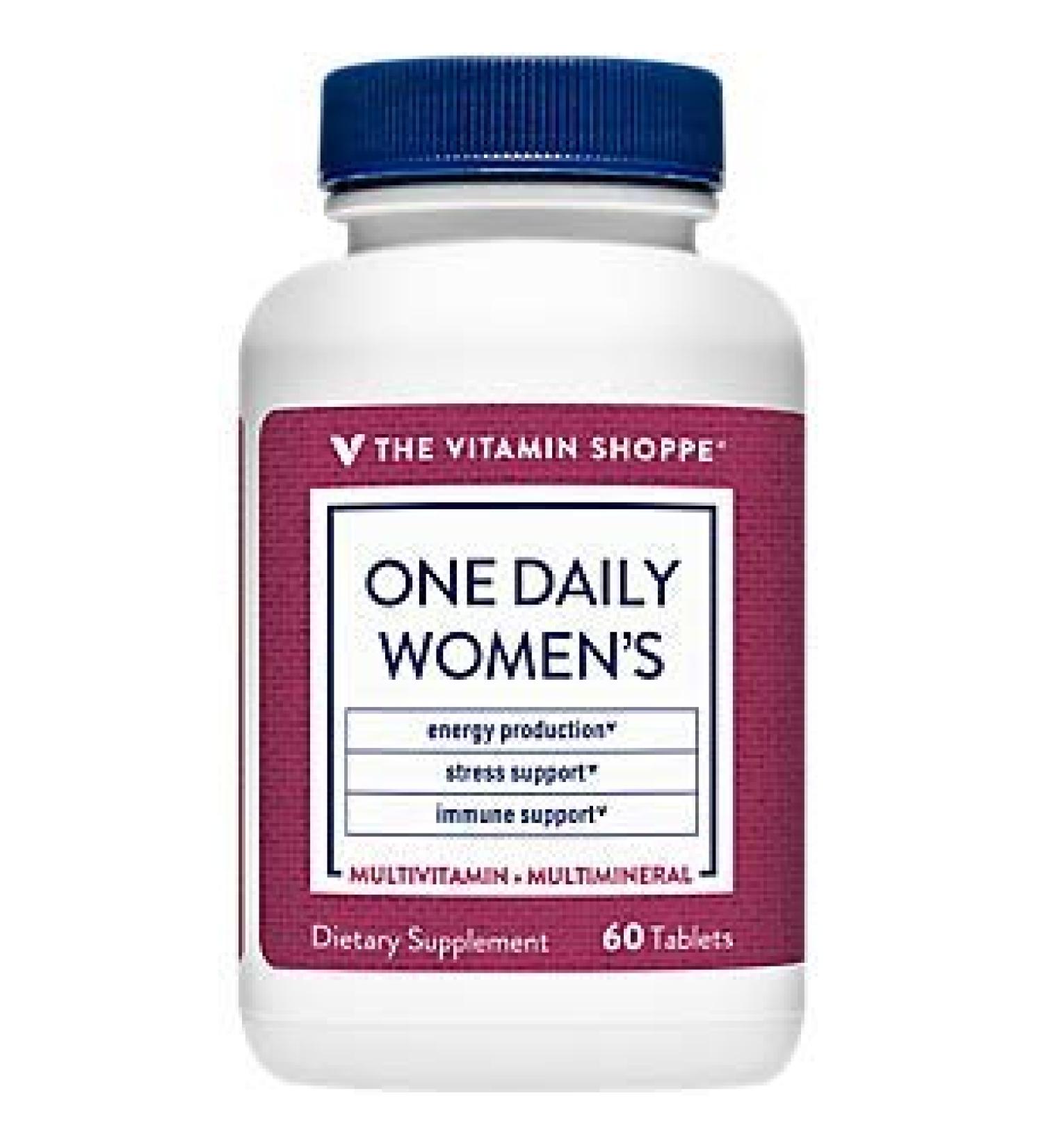 The Vitamin Shoppe One Daily Women's Multivitamin - 60 Tablets - Buy Online on GoSupps.com