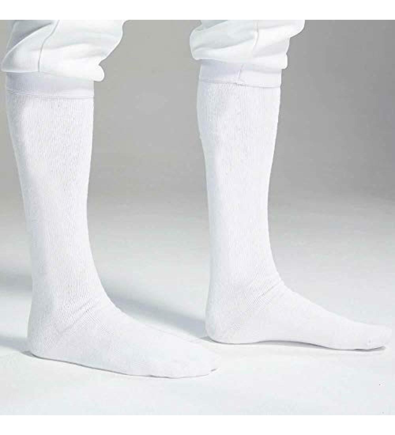 Rayauto Anti-Slip Compression Fencing Socks - White X-Small - Ideal for Epee, Sabre, Foil - Kids & Adults - Buy Online on GoSupps.com