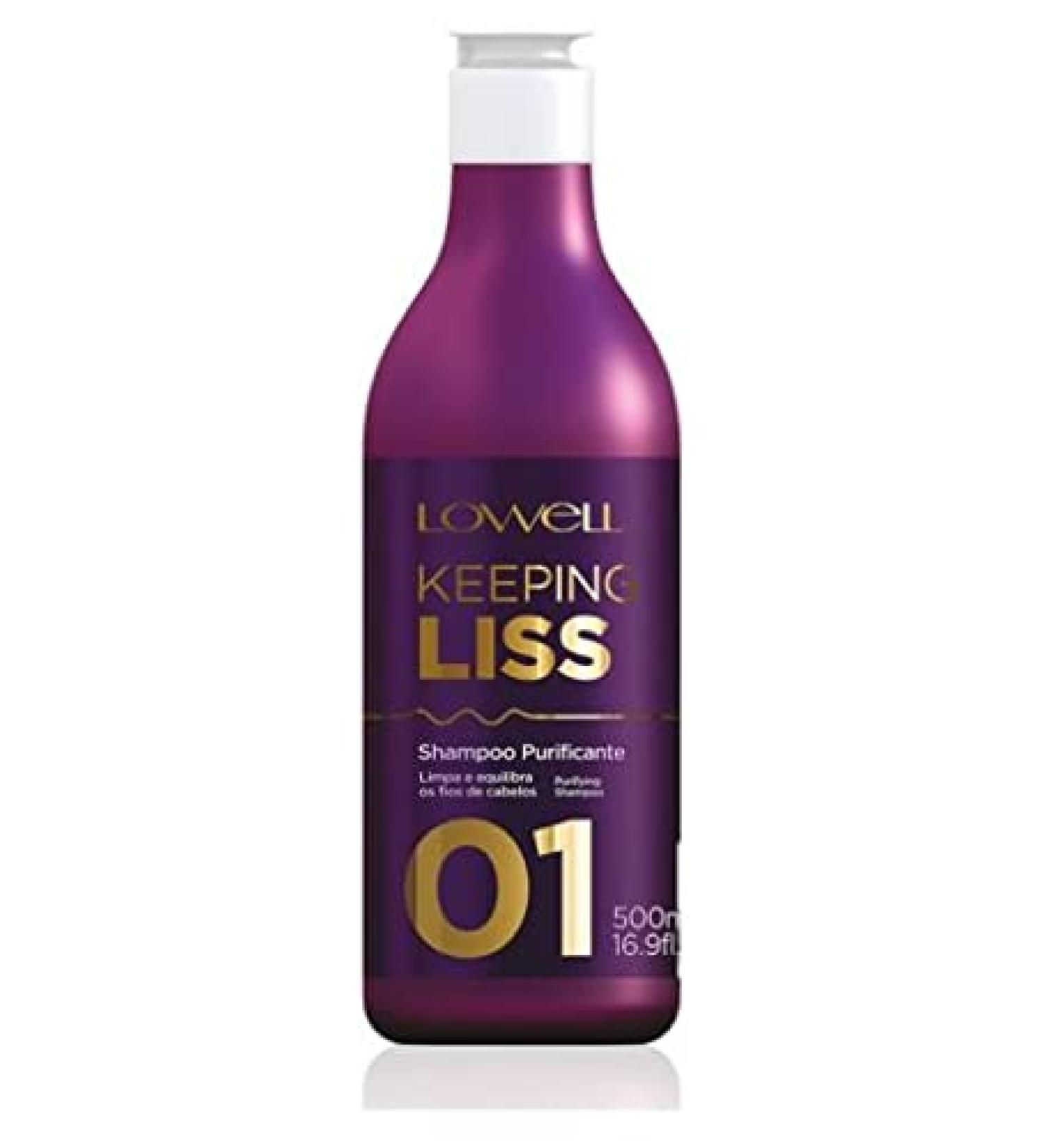 LOWELL Purifying Shampoo Keeping LISS 500 ml unique standard