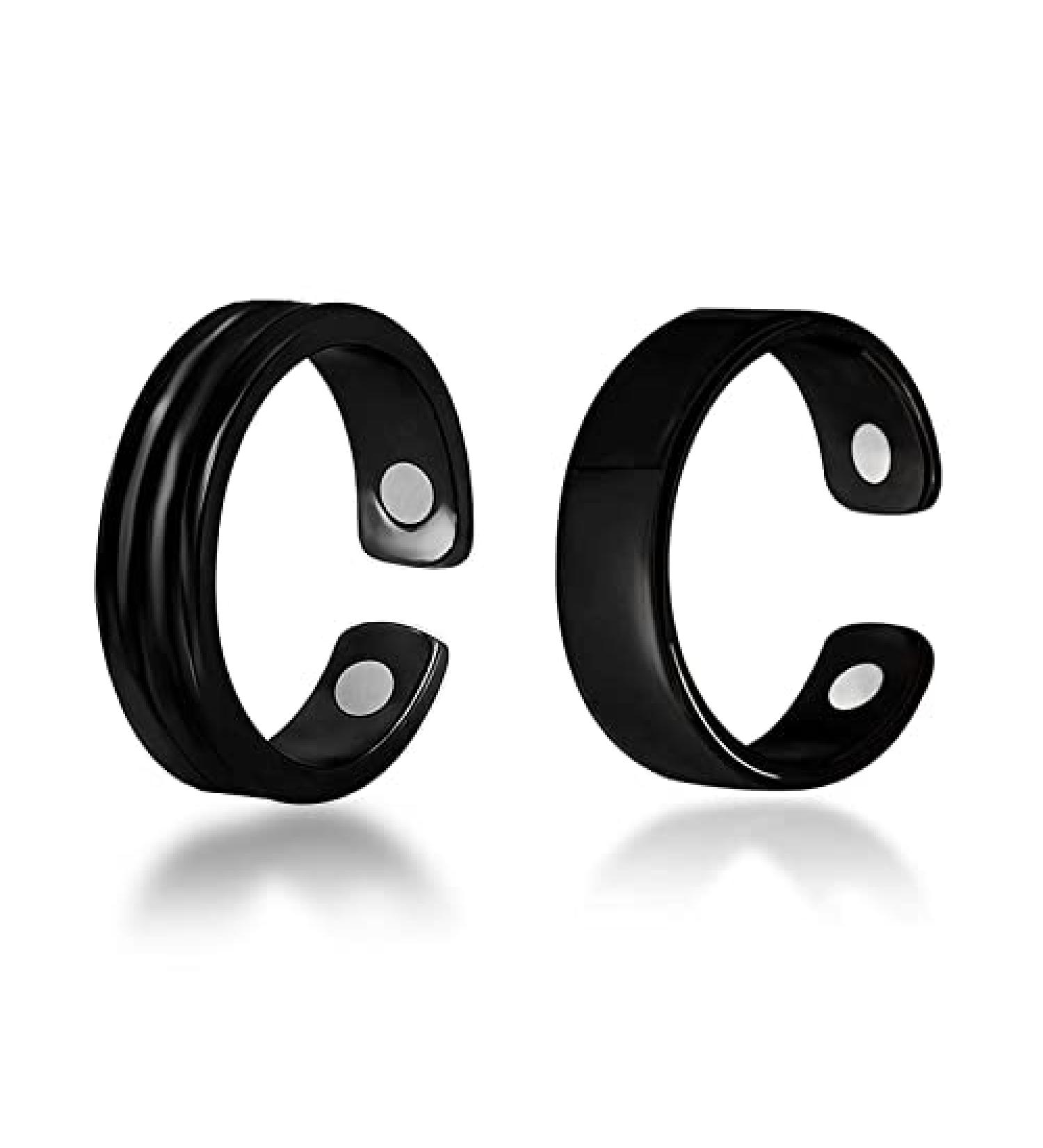 YANCHUN HealthGo Blood Pressure Regulator Ring - Adjustable Magnetic Ring for Men & Women, Lymphatic Drainage & Blood Sugar Control - Buy Online on GoSupps.com