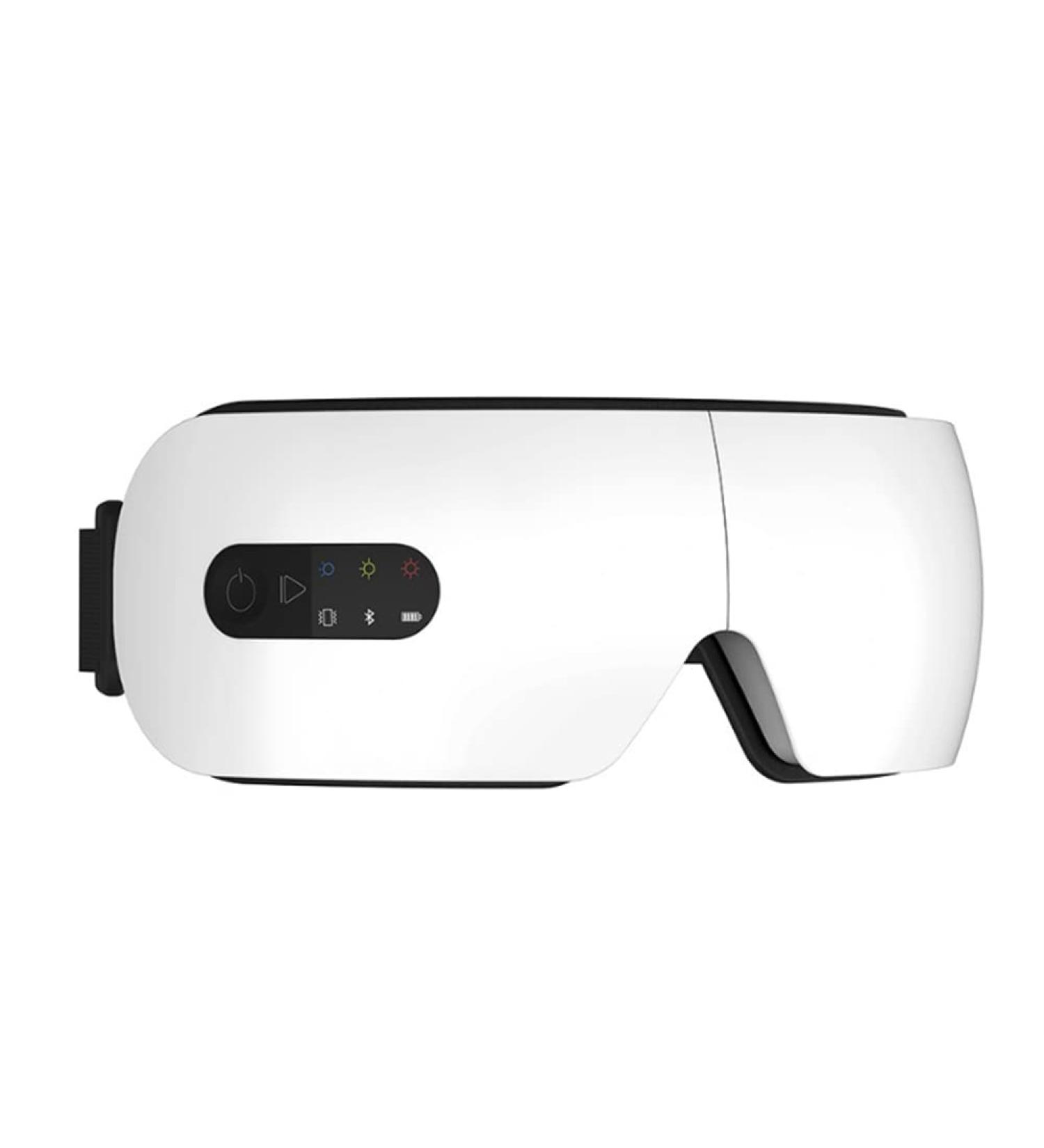 FURREN Eye Massager - Bluetooth Vibration & Hot Compress for Eye Fatigue Relief | LED Display & Music Function - Buy Online on GoSupps.com