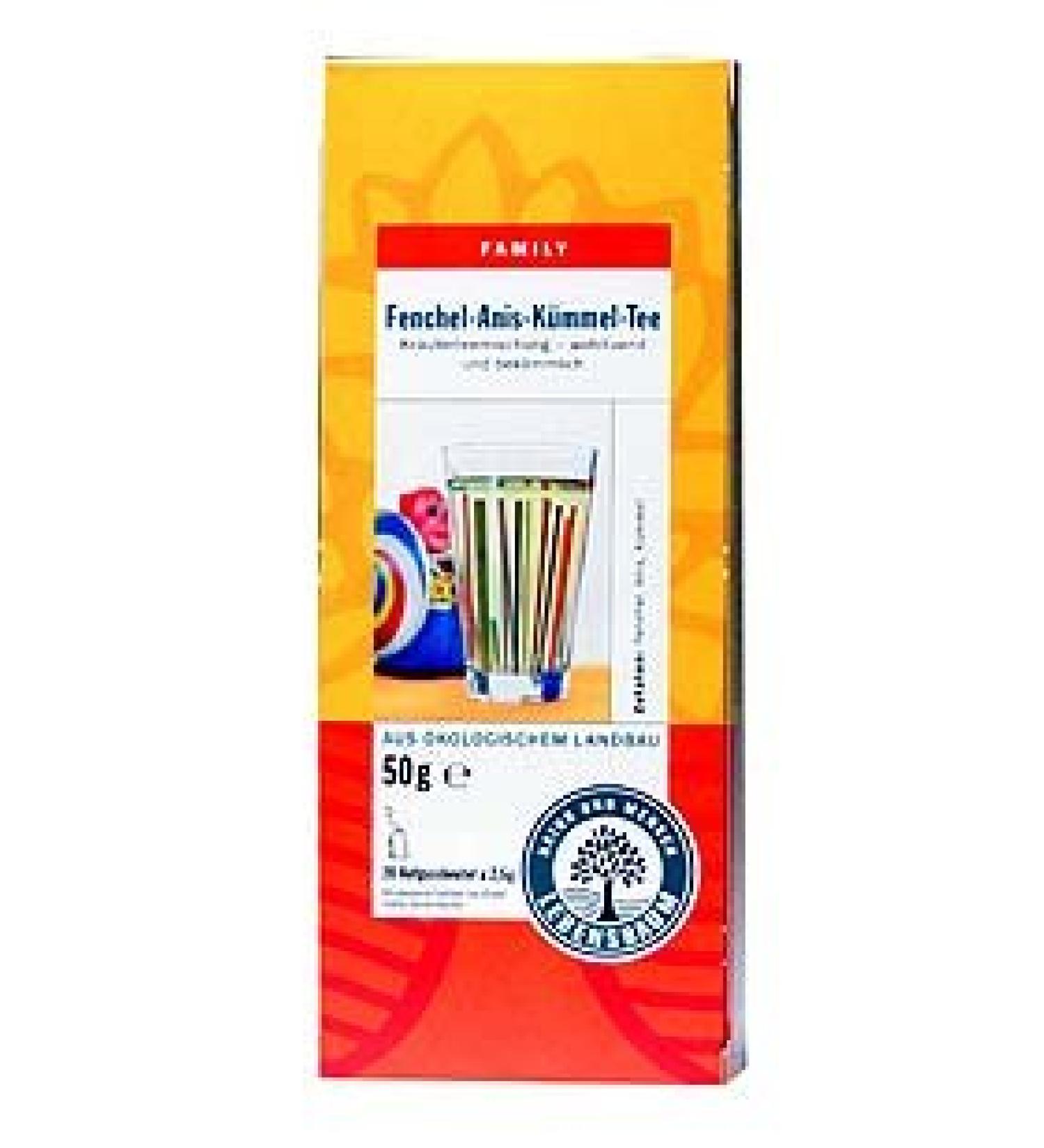 Lebensbaum Tree of Life Fennel Anise Buse Tea Tree of Life 20 x 2.5 g