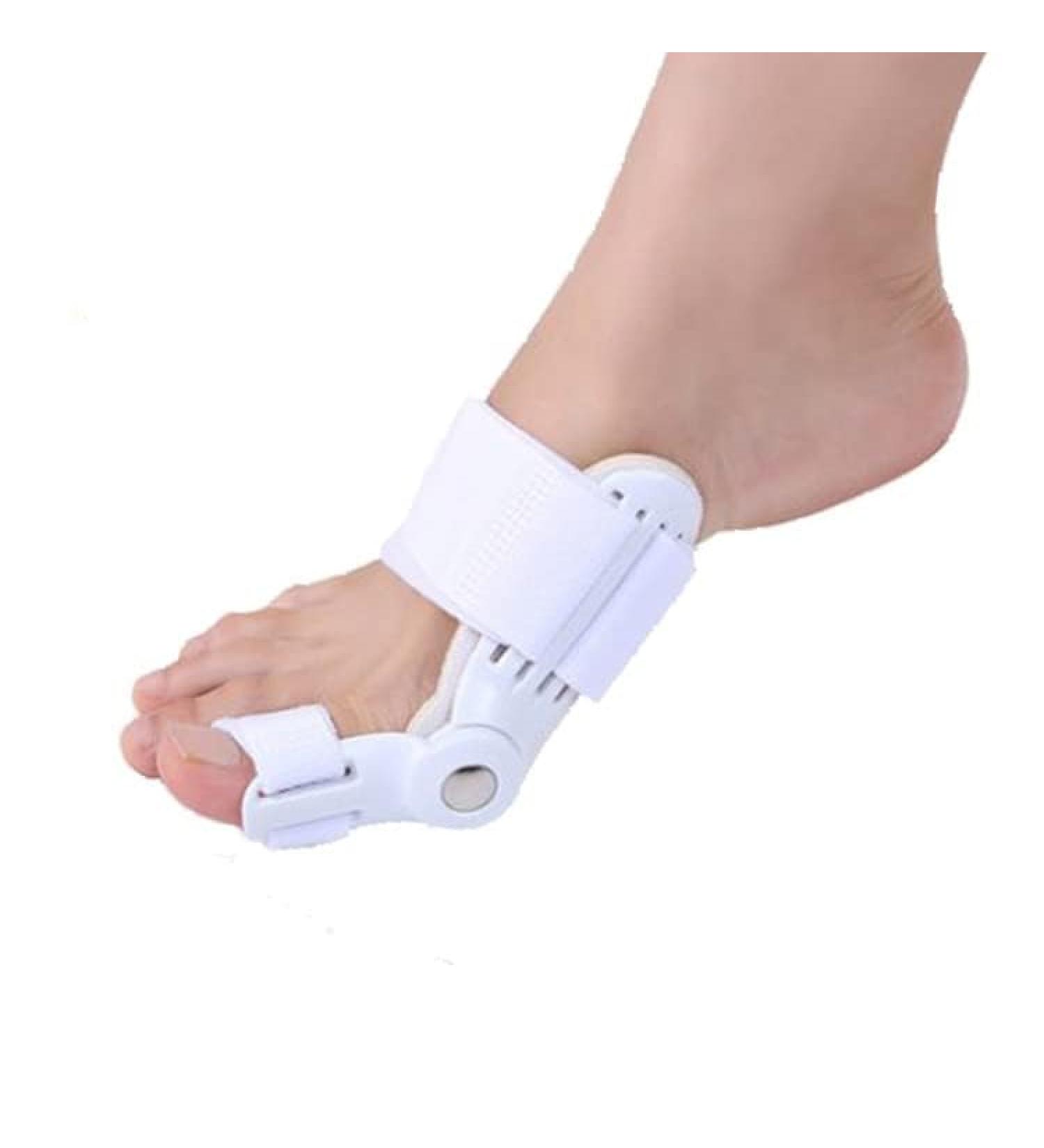 Adjustable Hallux Valgus Correction Rail - Unisex Big Toe Straightener for Day & Night Relief - Buy Online on GoSupps.com