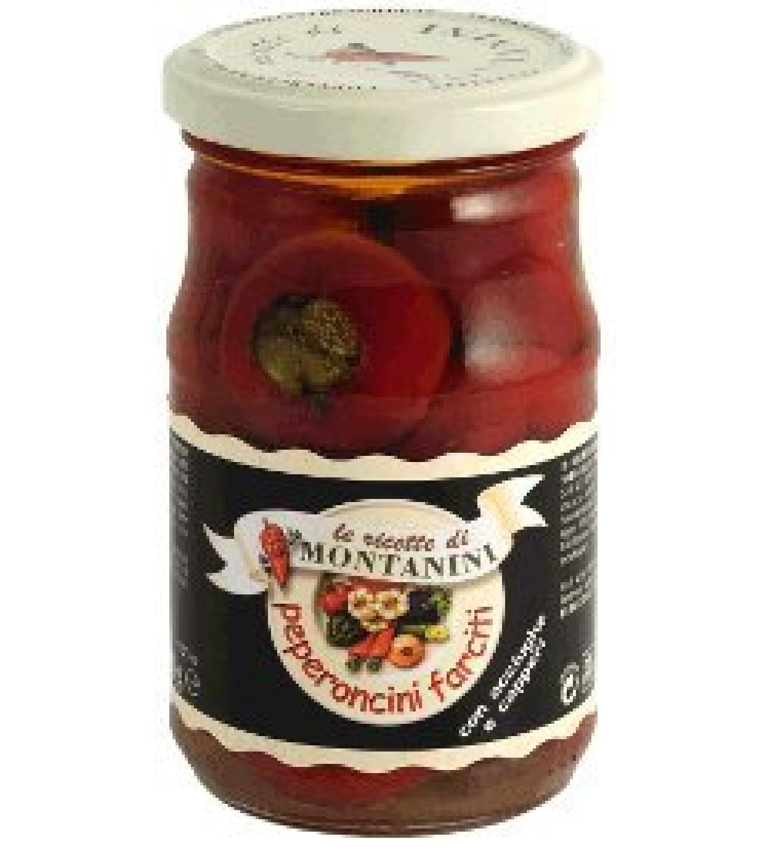 Montanini Peperoncini piccanti farciti / spicy stuffed peppers 280 gr.