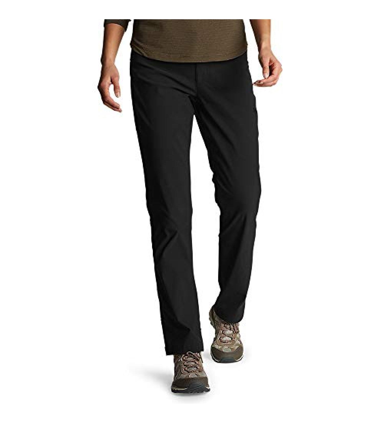 Eddie Bauer Women's Guide Pro Pants Regular 12 Black Rainier - Best Outdoor Performance Pants - Buy Online on GoSupps.com