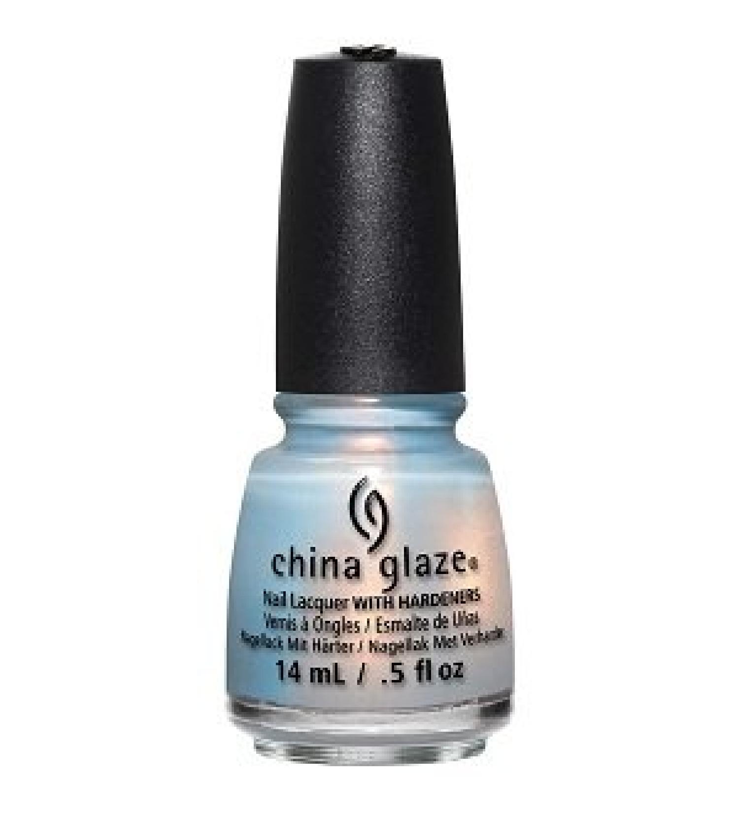 China Glaze Nail Polish  Pearl Jammin' 1480 Blue 0.5 Fl Oz (Pack of 1)