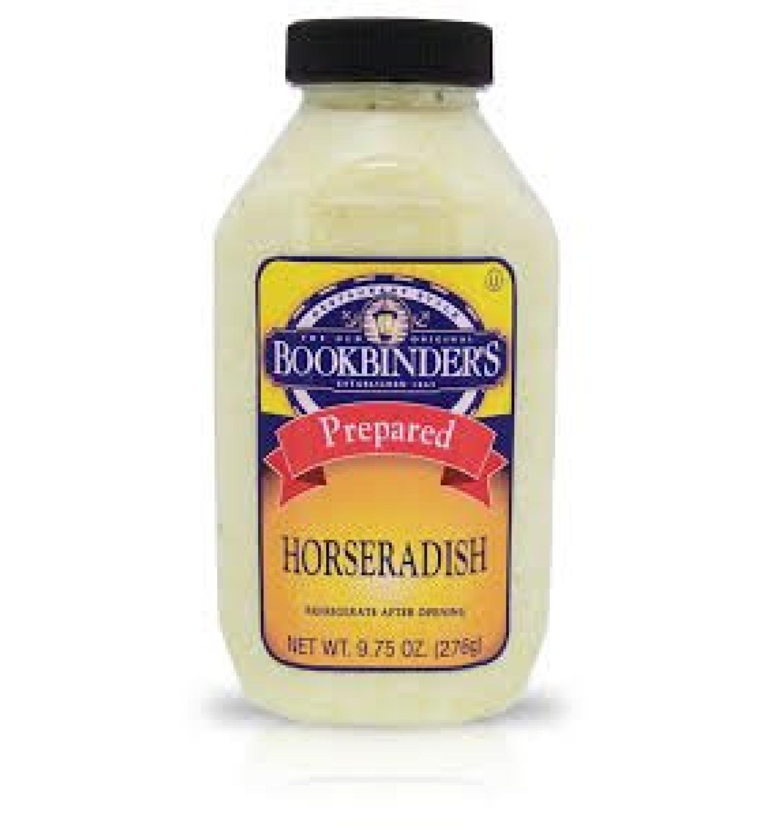Bookbinders Prepared Horseradish 9.75 OZ (Pack of 2)