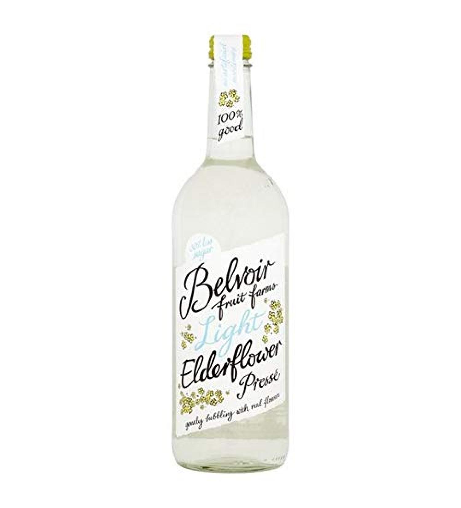2X Belvoir Elderflower Presse Light 750ml