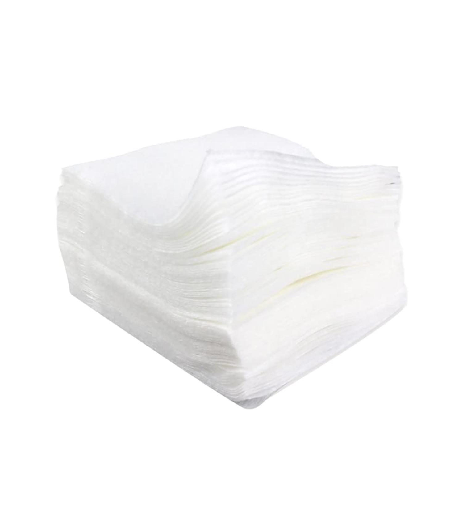 1200 Pcs Square Cotton Pads Makeup Remover & Facial Cleaning Wipes for Skincare | Large Cosmetic & Nail Polish Remover Pads - Buy Online on GoSupps.com