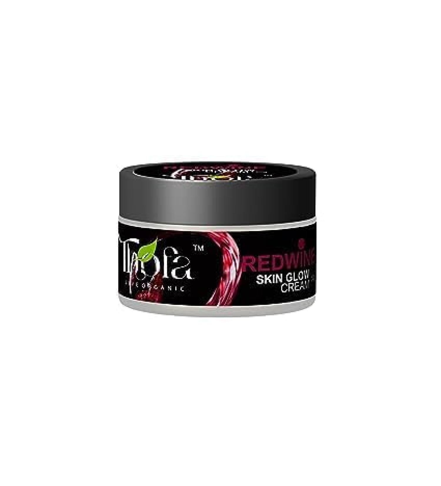T.ho fa Red Wine Skin Glow Cream - Day & Night - 50 GM | With Rosehip Nicotinamide Avocado Almond & Pomegranate Oils - International Shipping Available - Buy Online on GoSupps.com