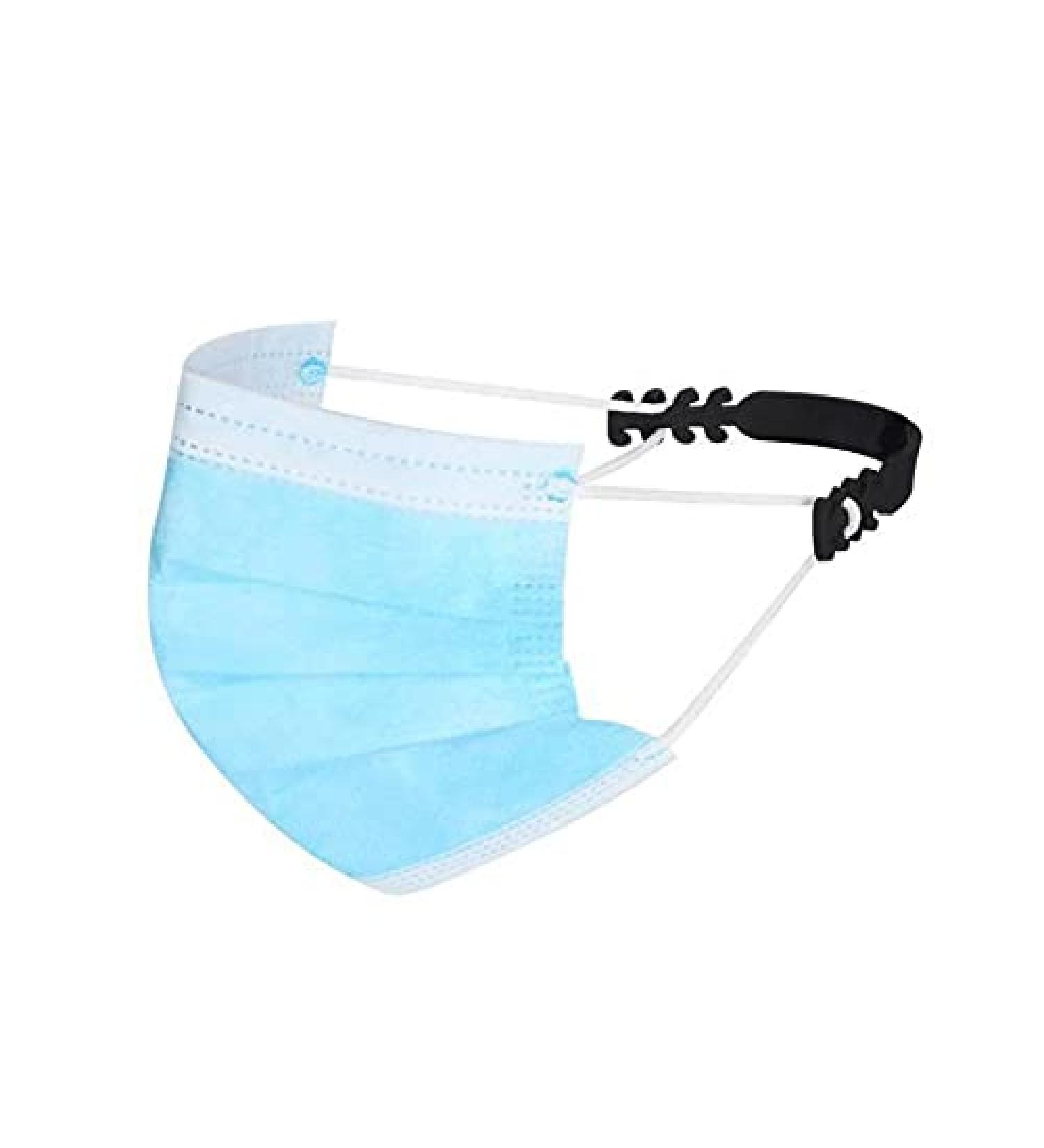 Shop Story Mask Black Adjustable Extension Cord with Non-Slip Hooks - Pack of 10 - International Shipping Available - Buy Online on GoSupps.com