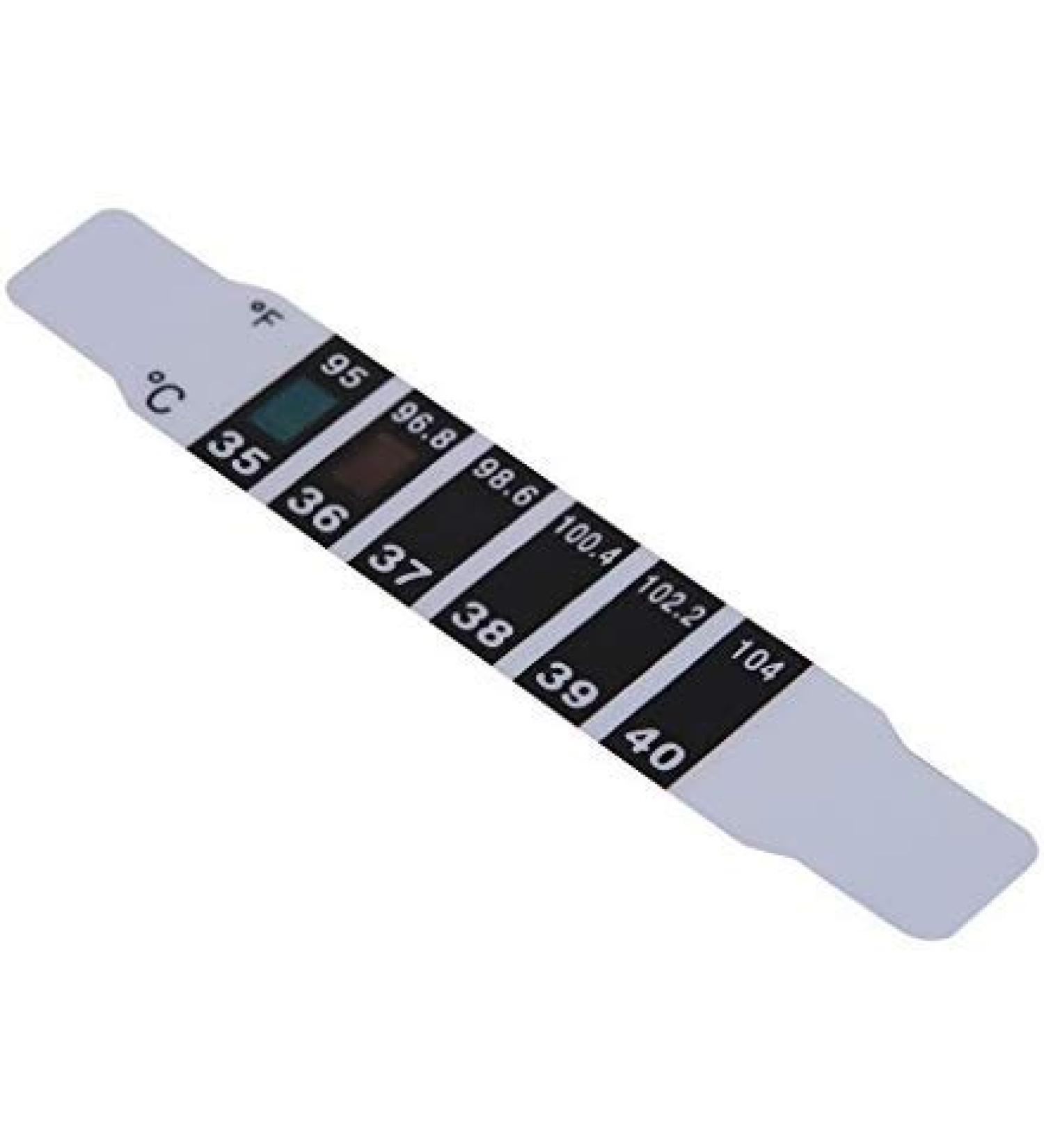 Fever Head Thermometer for Children - Hygienic Forehead Temperature Test | Travel-Friendly 10x Thermometer - Buy Online on GoSupps.com