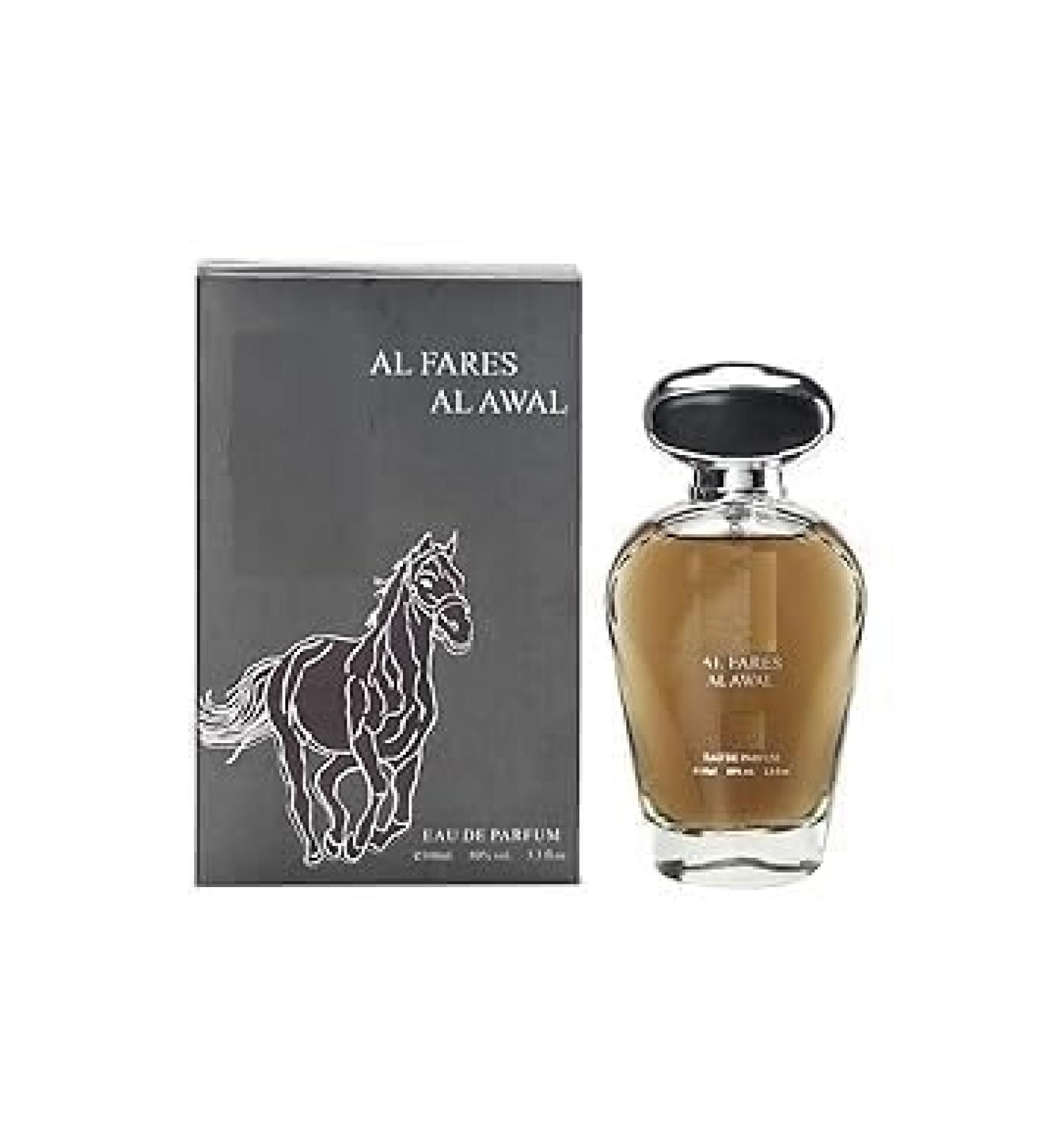 Al Fares Al Awal Premium Scent Floral Musky & Spicy Soothing Fragrance Long Lasting Perfume Spray For Men 100ml - Buy Online on GoSupps.com