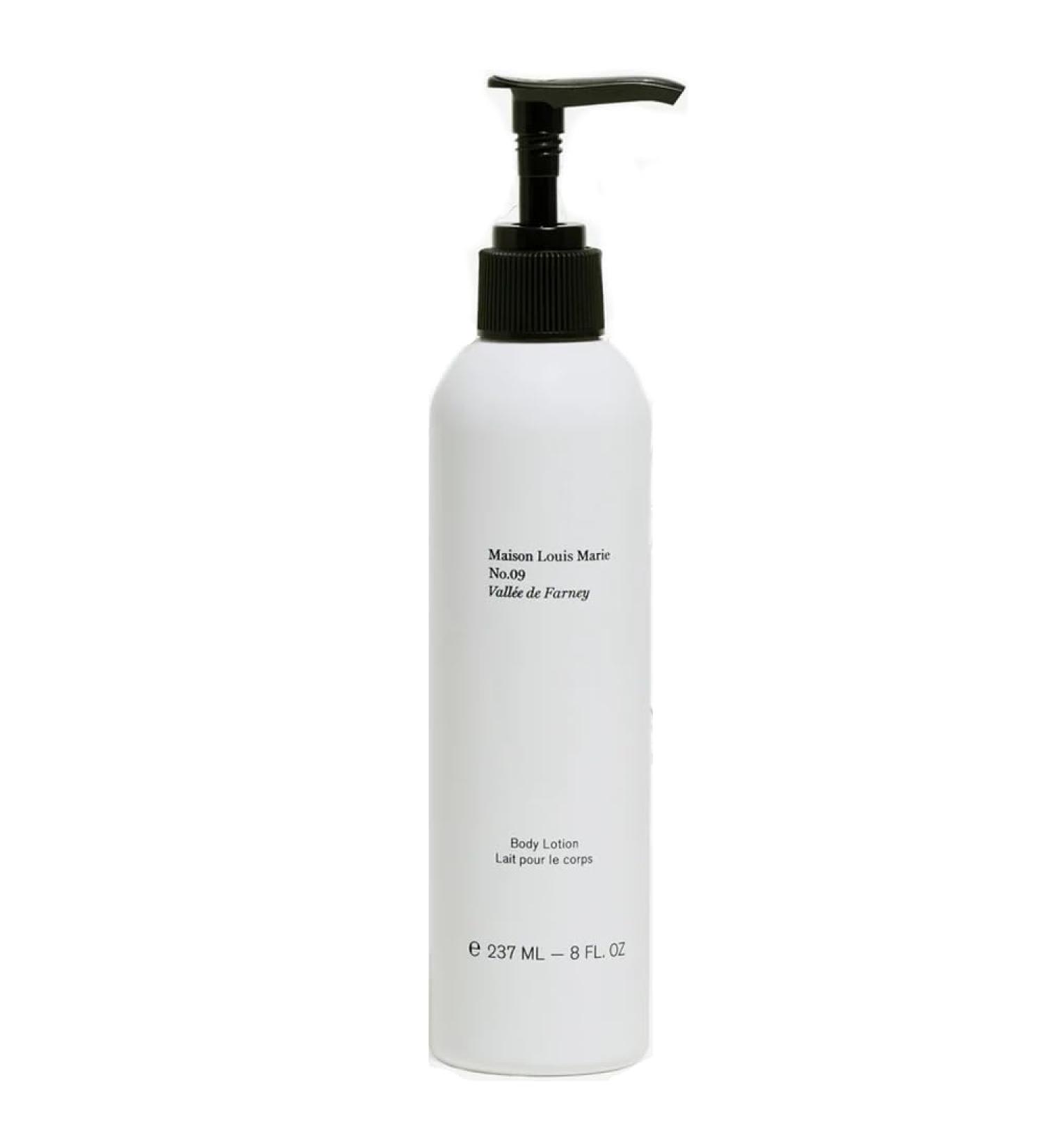 Maison Louis Marie - Natural Body + Hand Lotion | Luxury Clean Beauty + Non-Toxic Fragrance (No.09 Vallee de Farney 8 fl oz | 237 ml)
