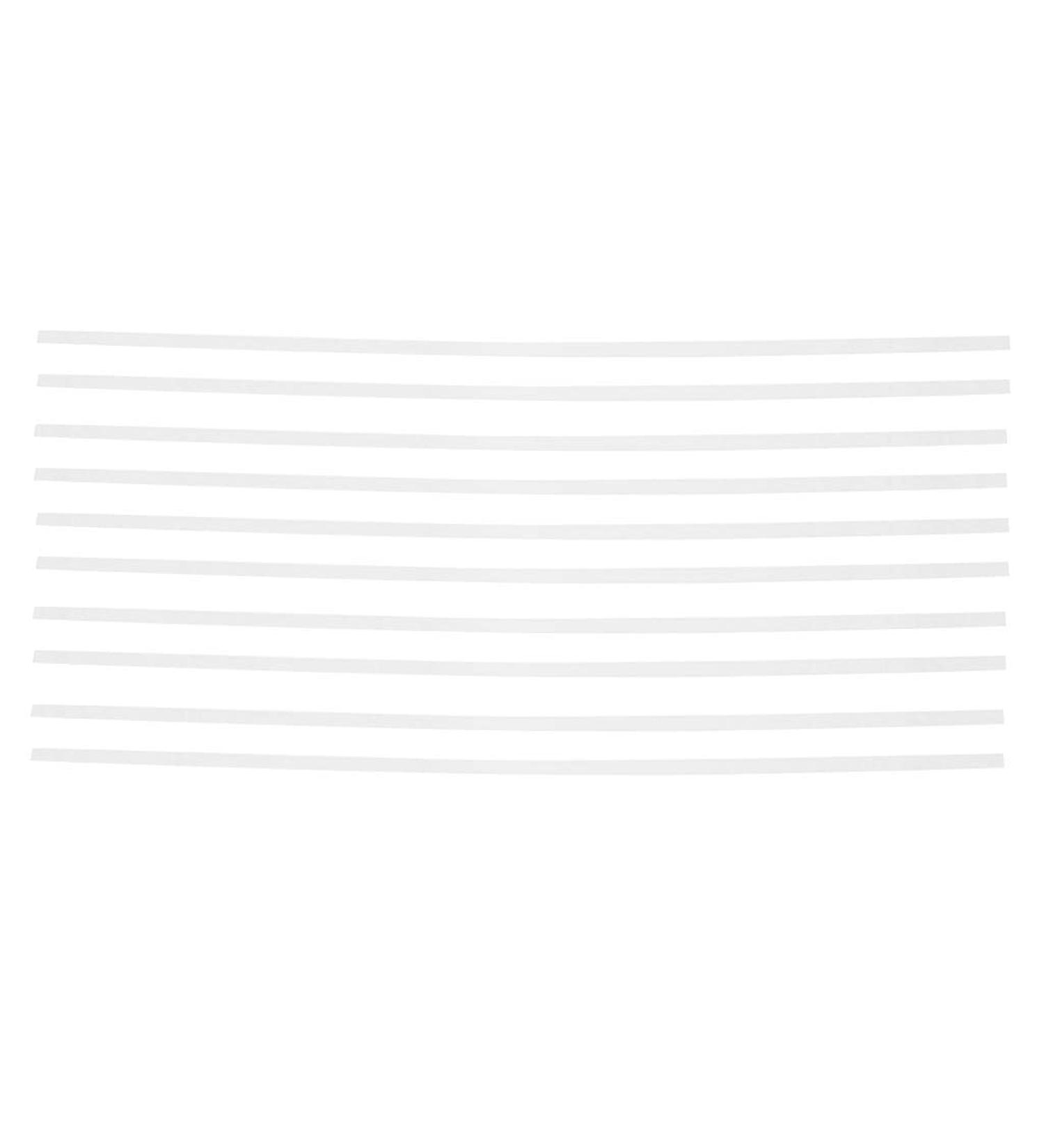 Chiwanji 10 Anti-Slip Eyeglass Temple Tips - 4mm Clear Sleeves for Secure Fit | International Shipping - Buy Online on GoSupps.com