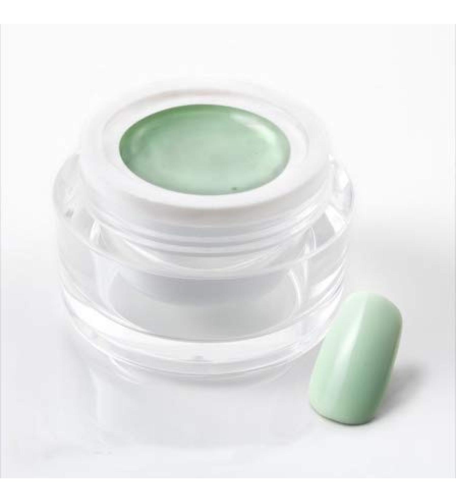 ml exclusive UV color gel/colour gel/pastel gel - in pastel green