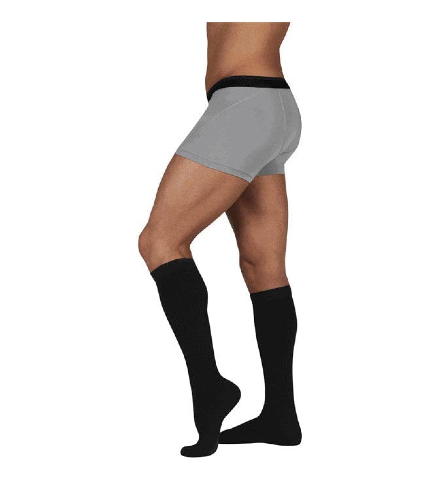 Juzo Dynamic Cotton Men  s Closed Toe 15-20mmhg Compression Sock