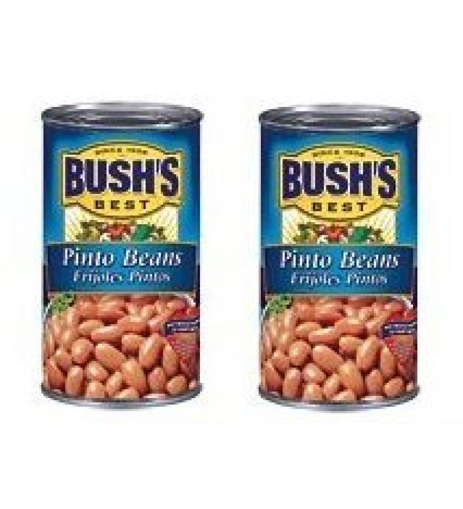 Bush's Best Pinto Beans Frijoles Pintos 27 Oz. (Pack of 2)