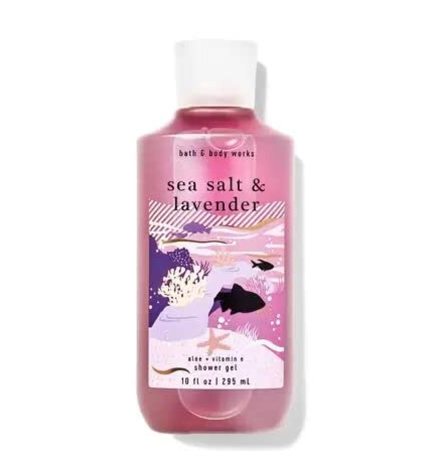 Sea Salt & Lavender Shower Gel 10 Fl Oz/ 295 mL