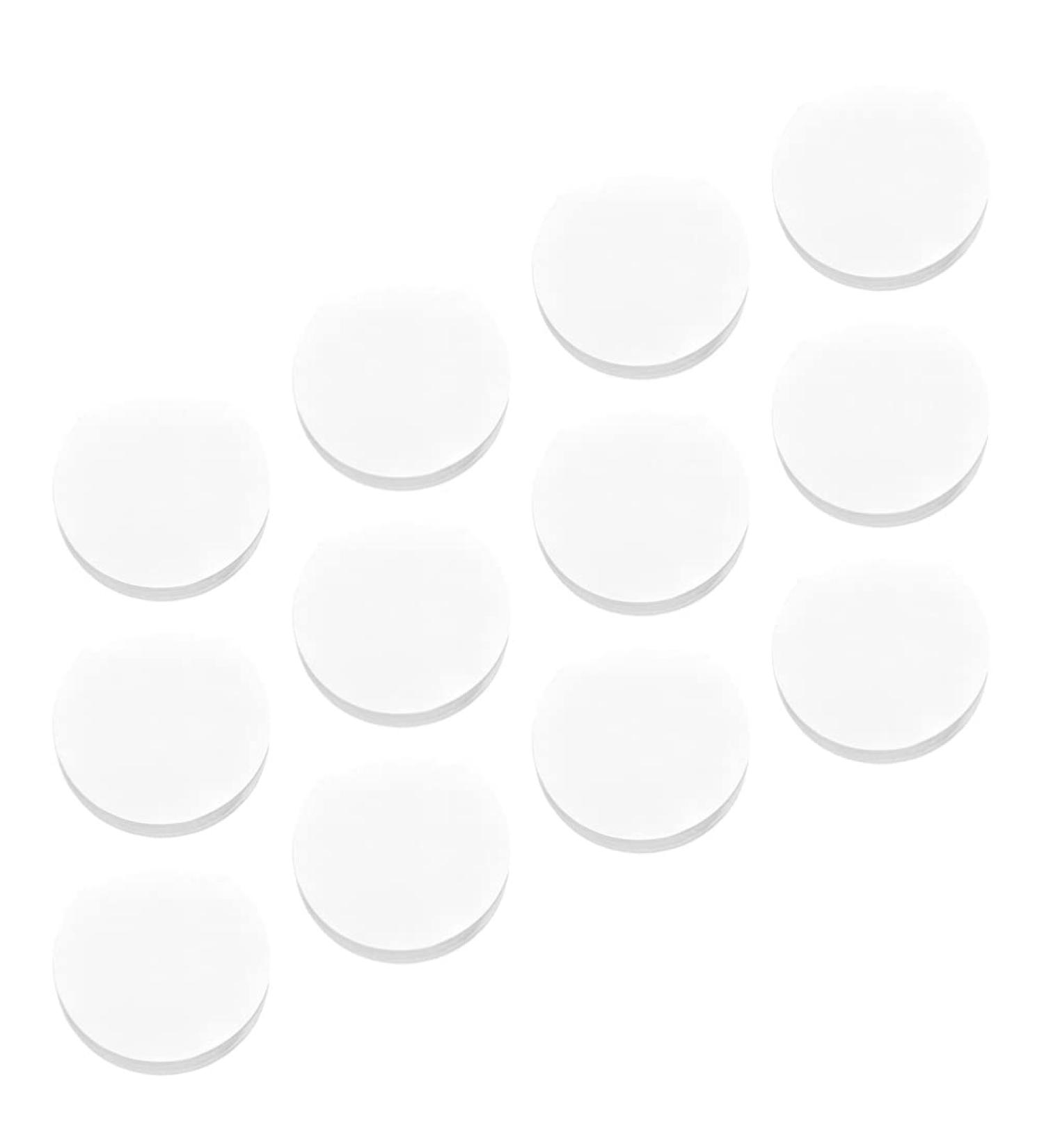 HEMOTON 500pcs Leak-Proof Sealing Paper Bottle Sealing Papers Coffee Strainer Paper Filter Paper Replacement Sealer Machine Disposable Cup Lid Sealer Filling Travel White Tea Cup re-usable 11.5X11.5X0.05CM - Buy Online on GoSupps.com