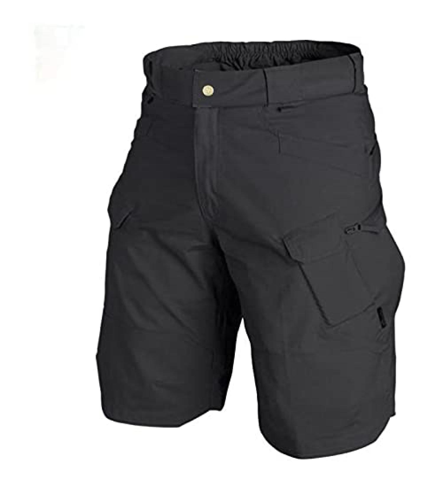Men's Waterproof Cargo Pants - Trendy Classic Twill, Loose Fit Workwear Shorts - Gray, Medium - Buy Online on GoSupps.com