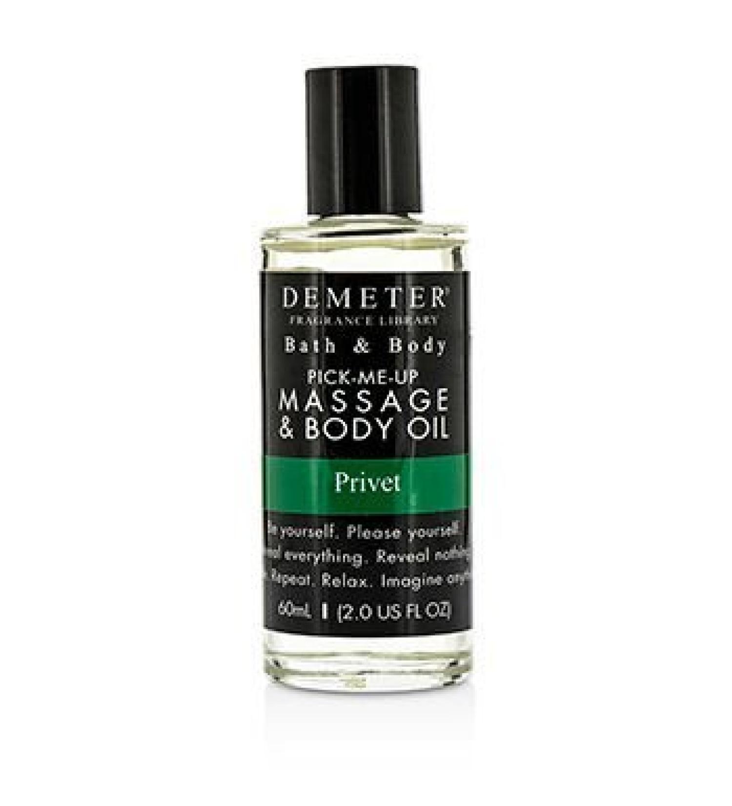 Demeter Privet Massage & Body Oil 60ml/2oz