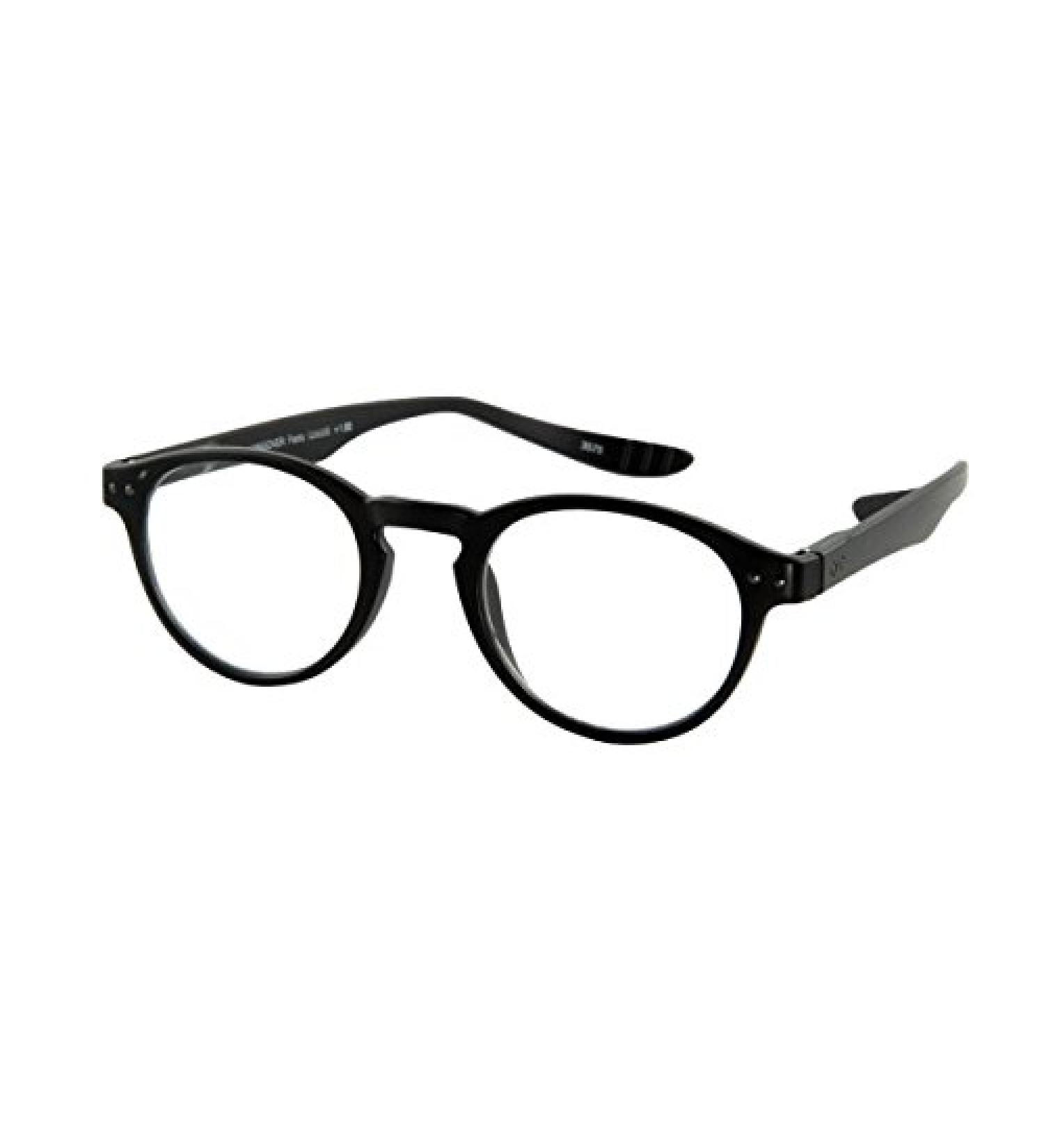 I Need You Reading Glasses Hangover Panto Black Diopter: +2.5-200 g