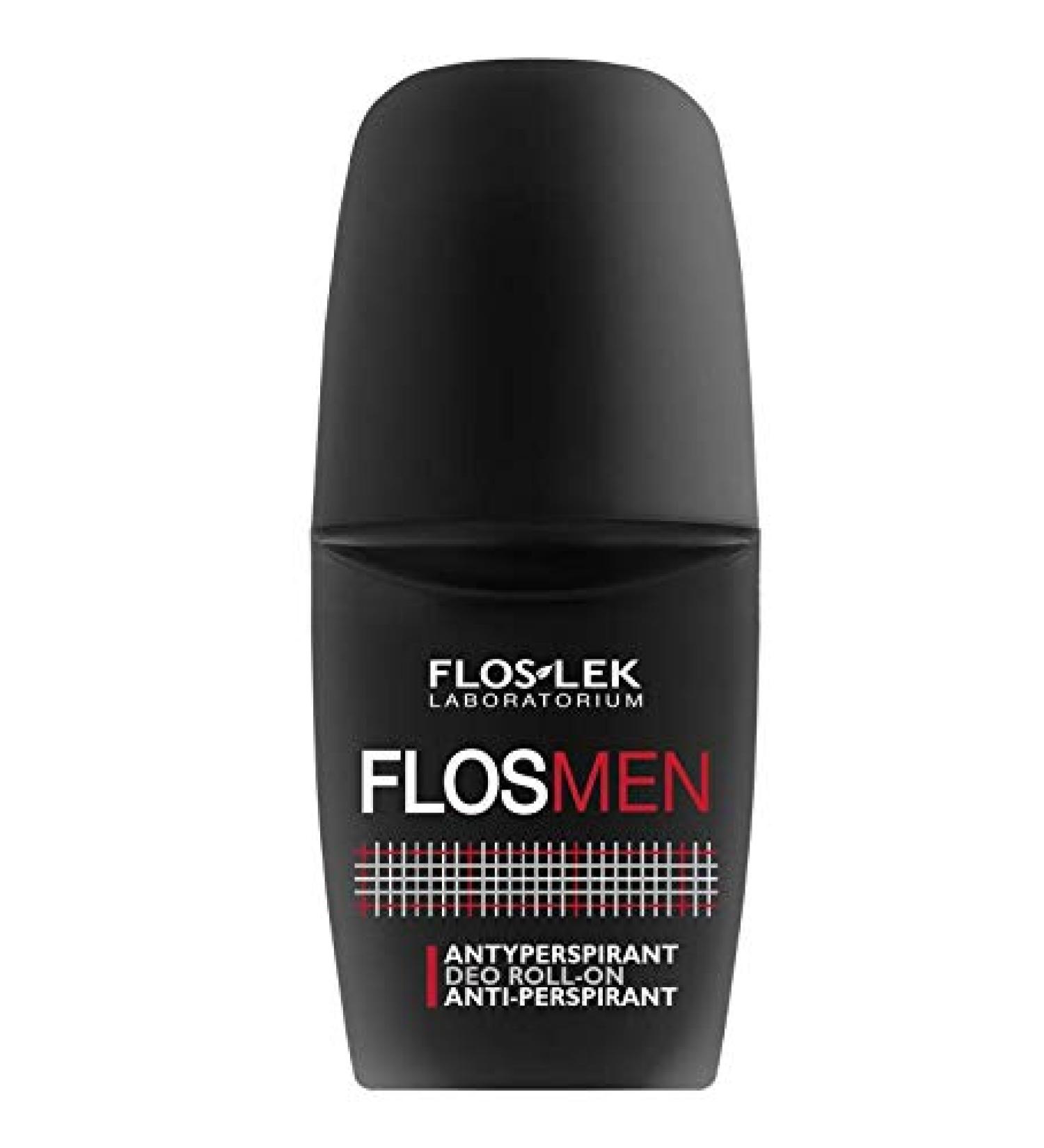  FLOSLEK FLOSLEK Antiperspirant Roll-On Deodorant 50 ml 12 Hour Protection Anti-Sweating For All Skin Types - Buy Online on GoSupps.com