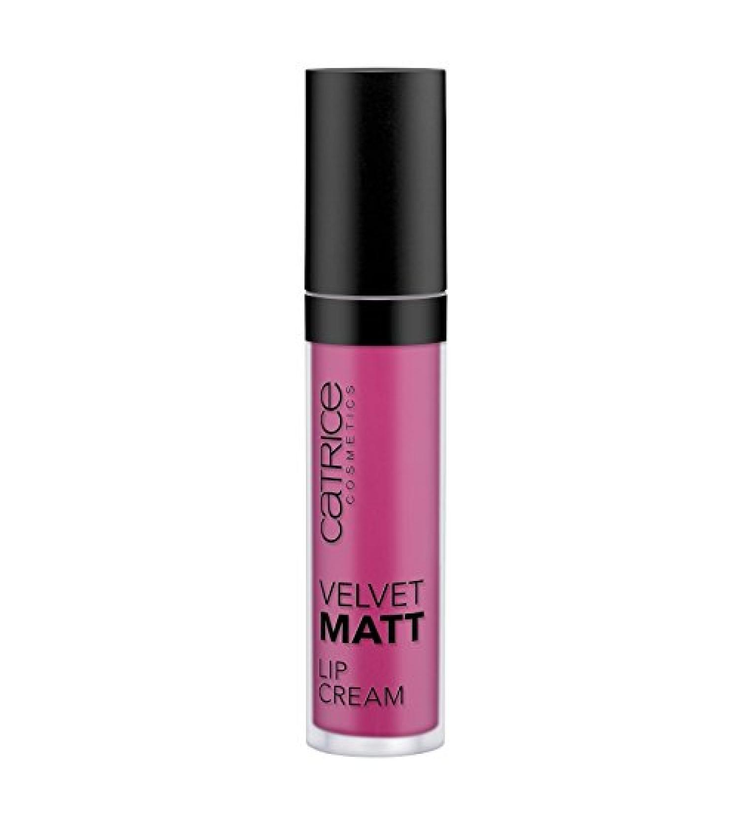 Catrice - Lipgloss - Velvet Matt Lip Cream - 050 Brooklyn Pink Star