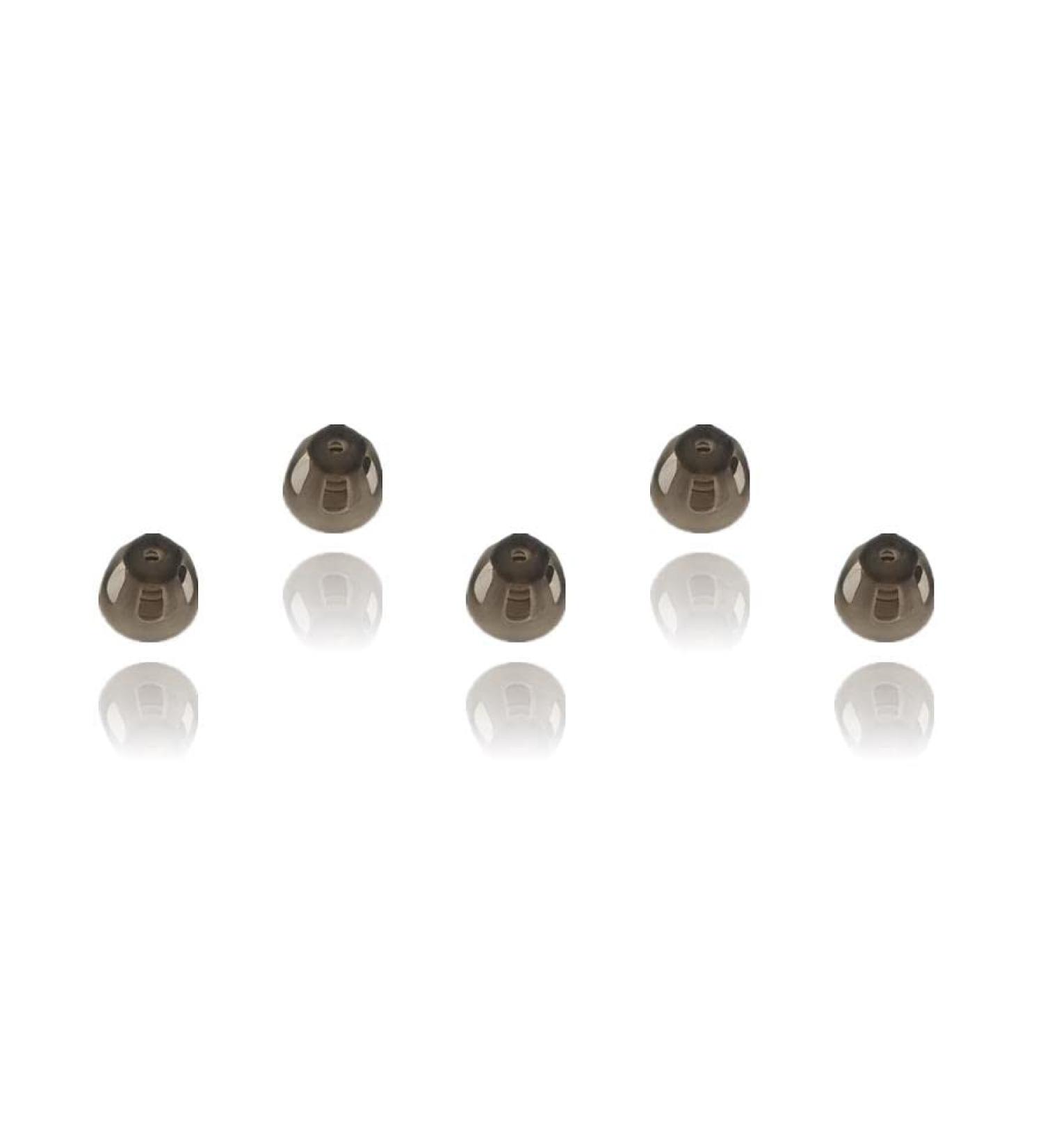 Hearing Aid Domes Smoky Gray Tips for Open Fit BTE Sound Amplifier - Comfortable Ear Pieces PSAP Kit - RIC 5mm (S * 5) - Buy Online on GoSupps.com