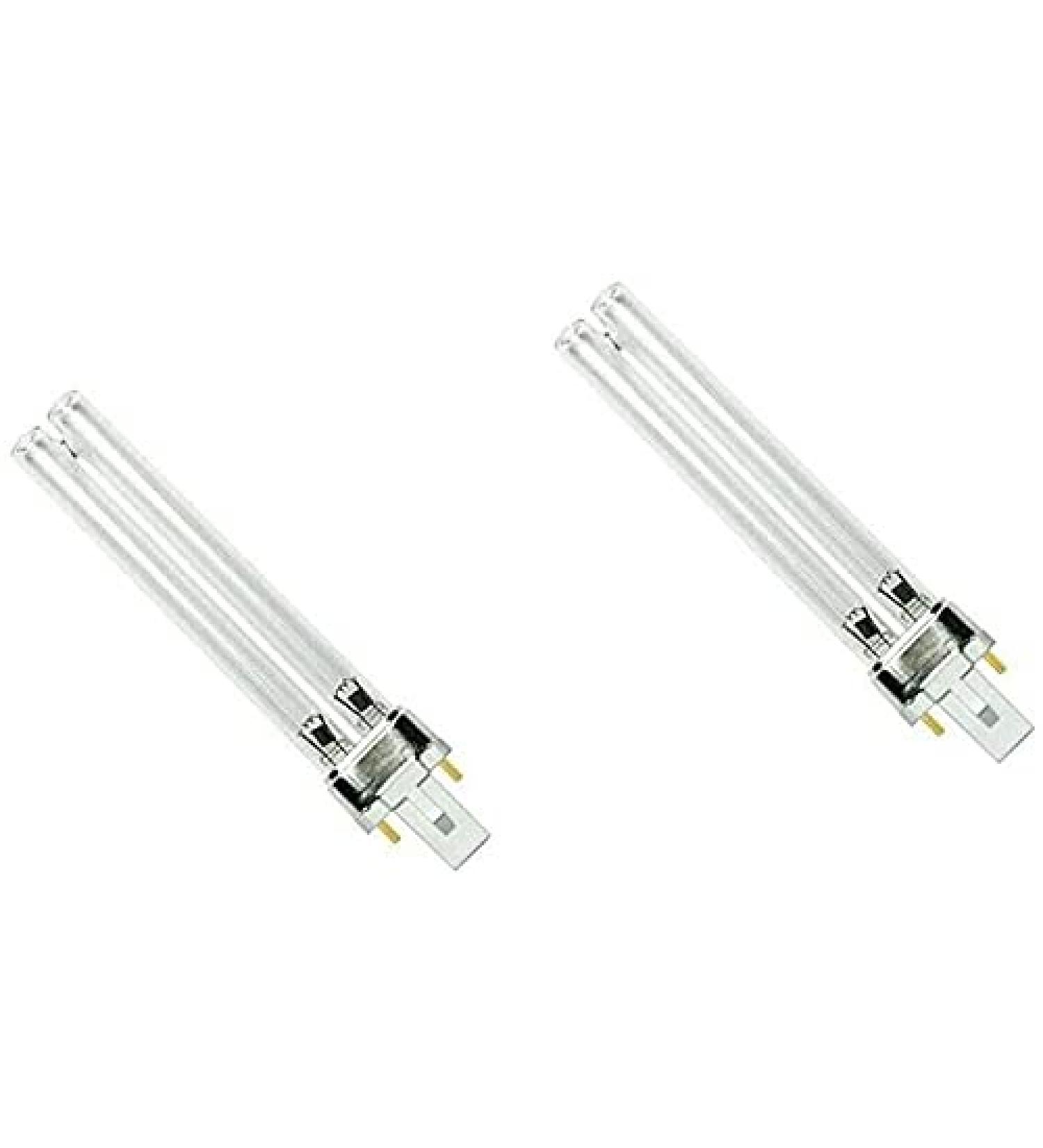 UV Lamp 2 Pack 5W 7W 9W 11W 13W Replacement Bulb for UVC Pond Filter and Clarifier (5W) 5w